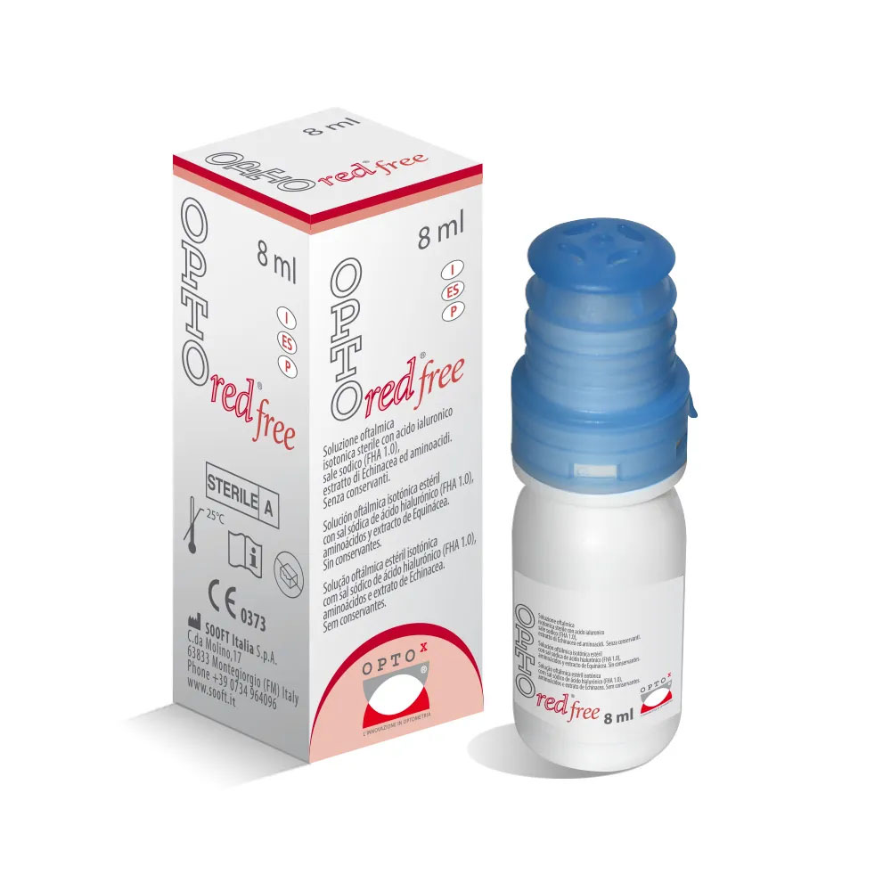 Opto RED free collirio 8ml.