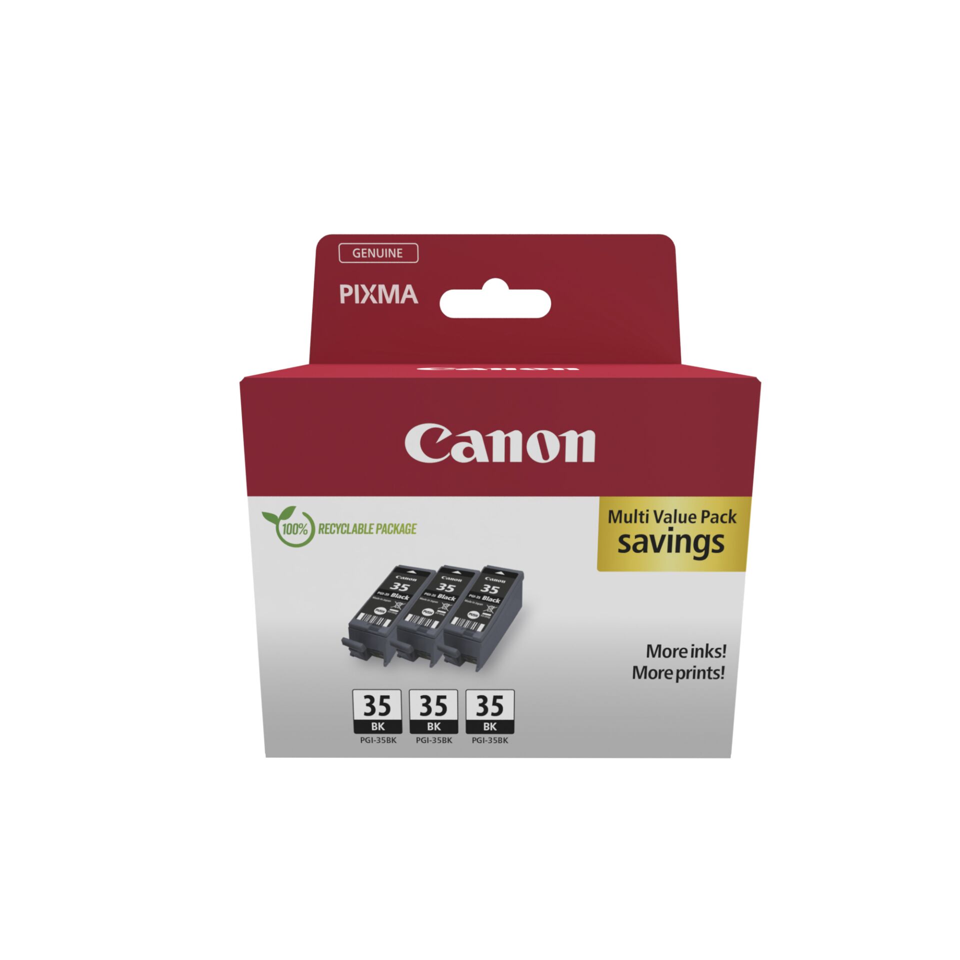 Canon PGI-35 BK nero Triple Pack