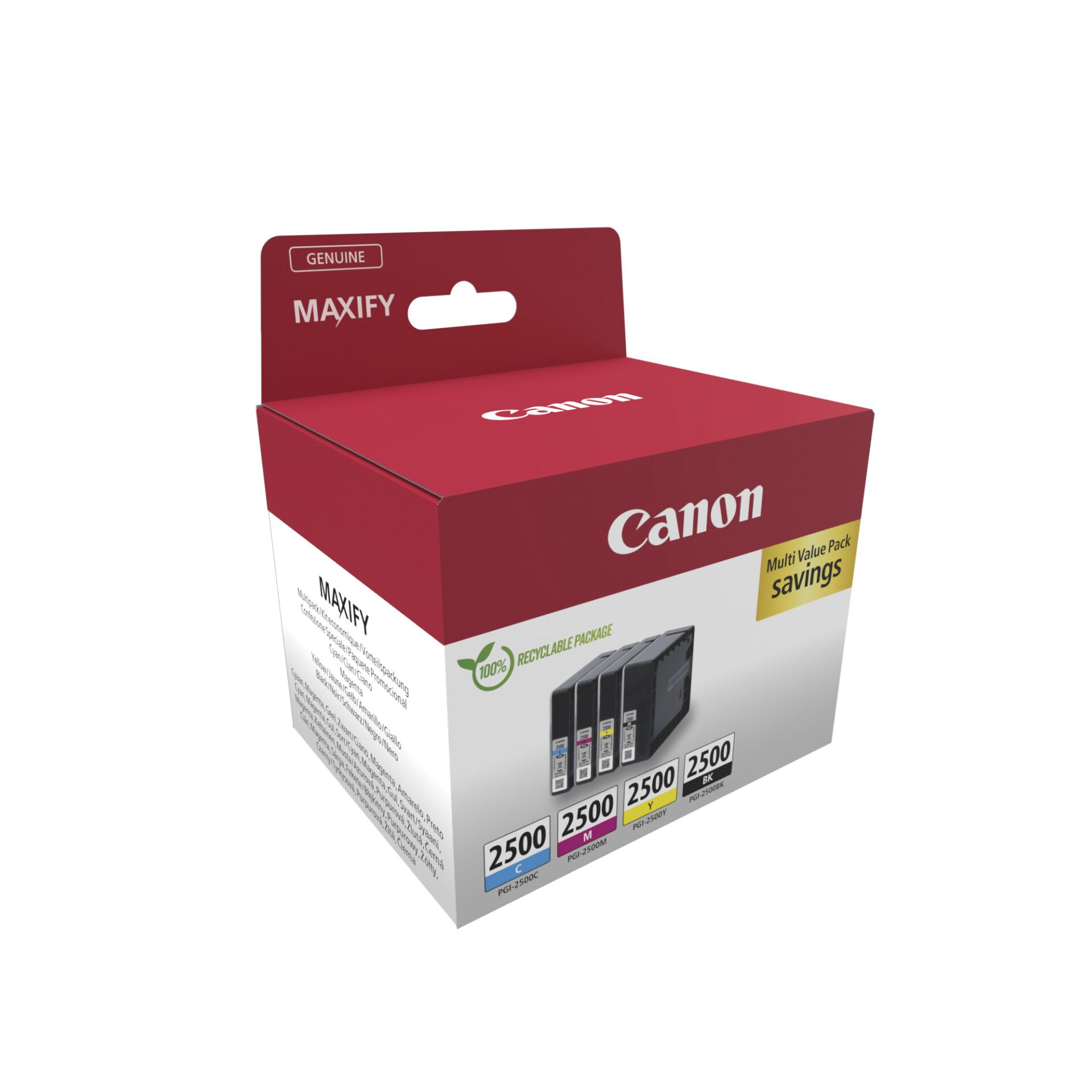 Canon PGI-2500 BK/C/M/Y Multipack