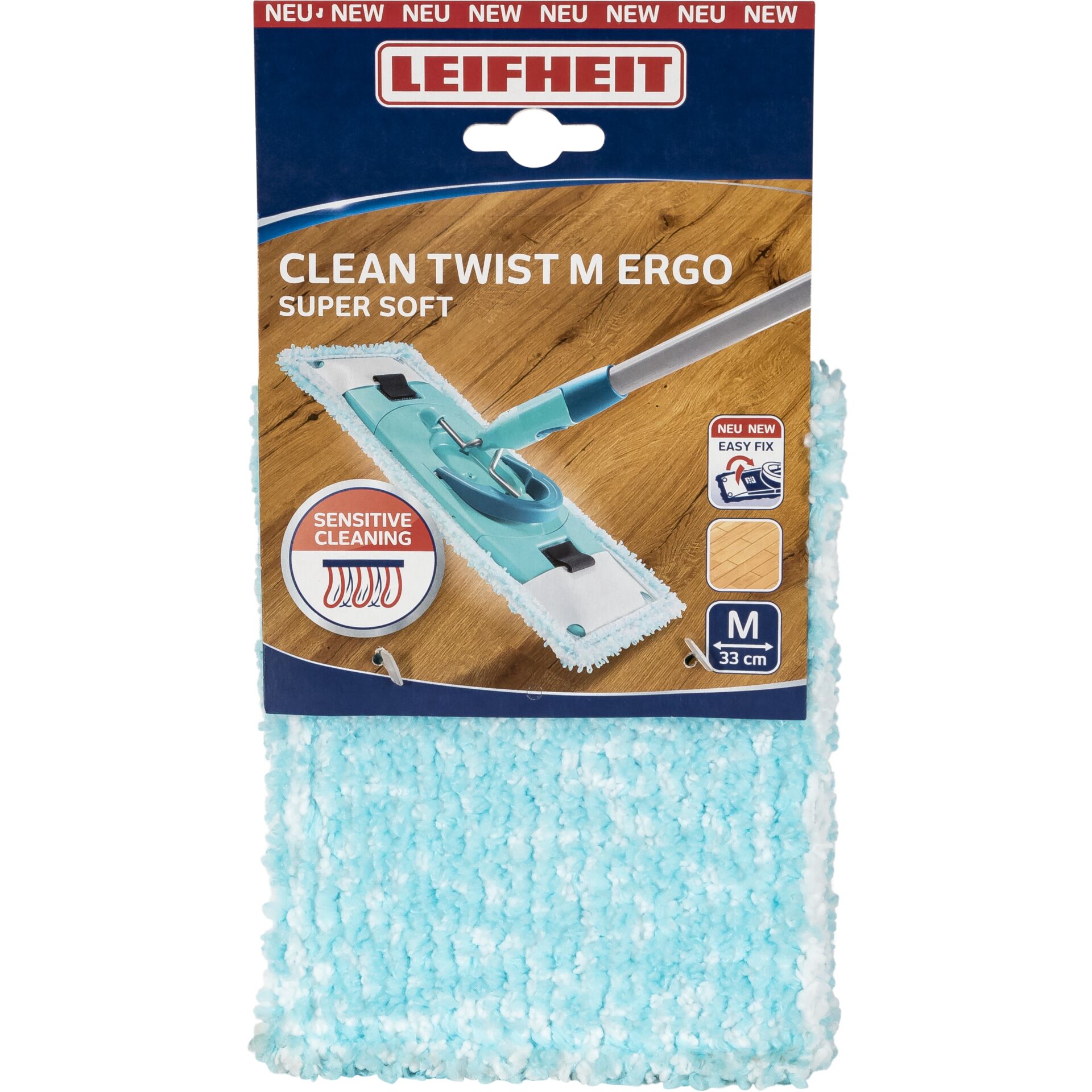 Leifheit Wiper Cover Clean Twist M Ergo super soft