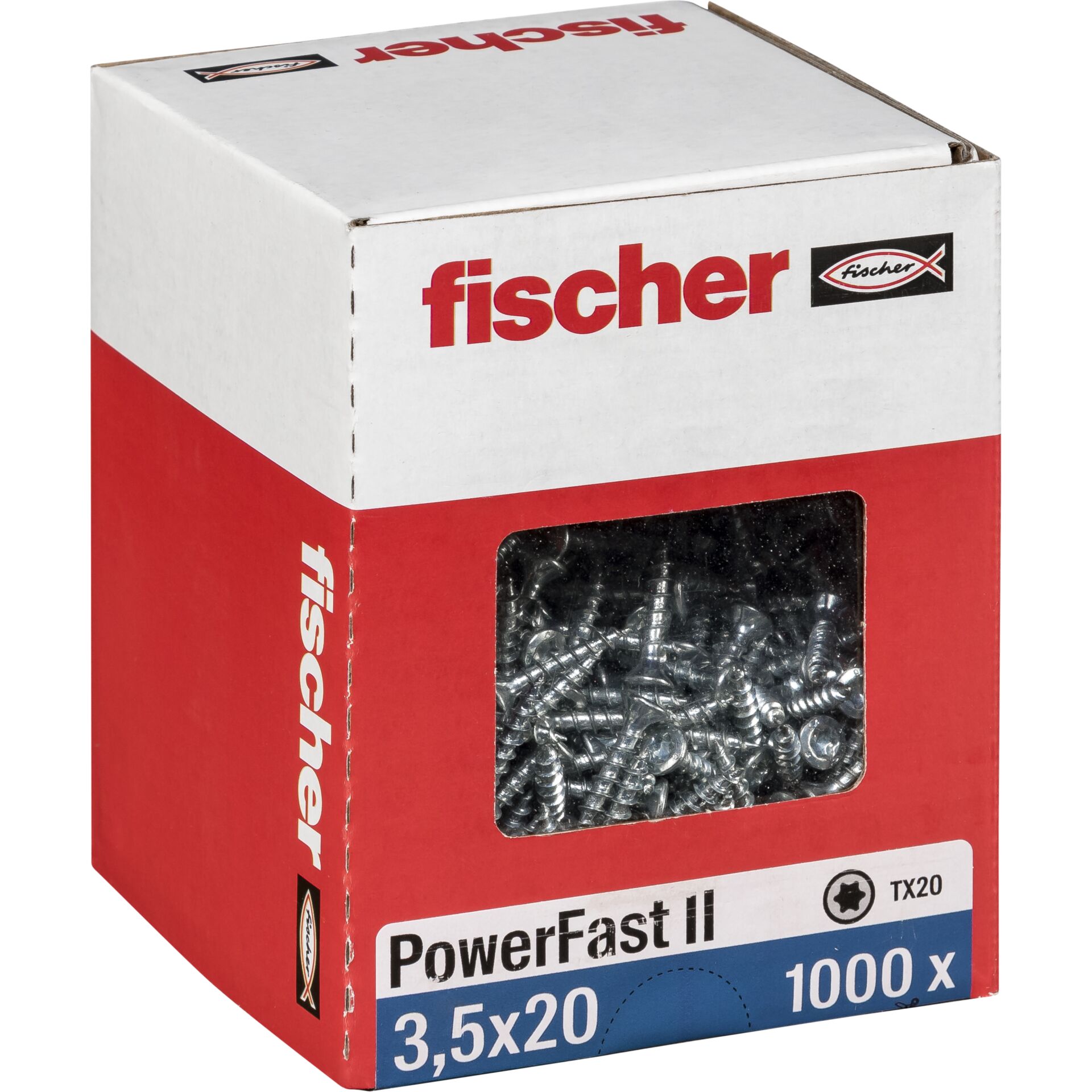 Fischer PowerFast II 3,5x20 SK TX VG blvz 1000