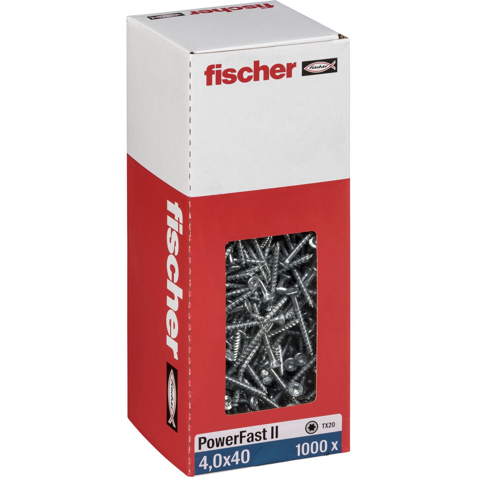 Fischer PowerFast II 4,0x40 SK TX TG blvz 1000