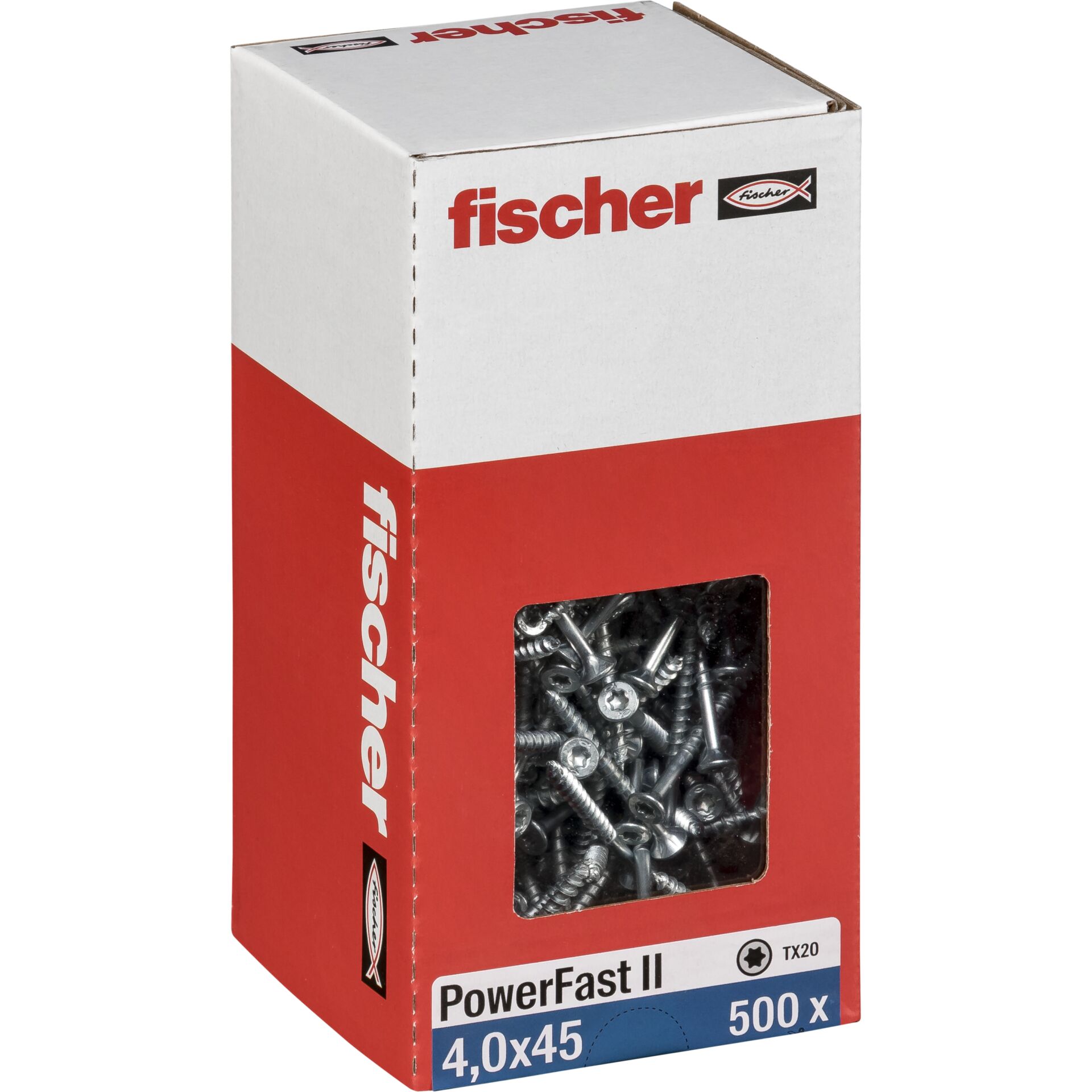 Fischer PowerFast II 4,0x45 SK TX TG blvz 500