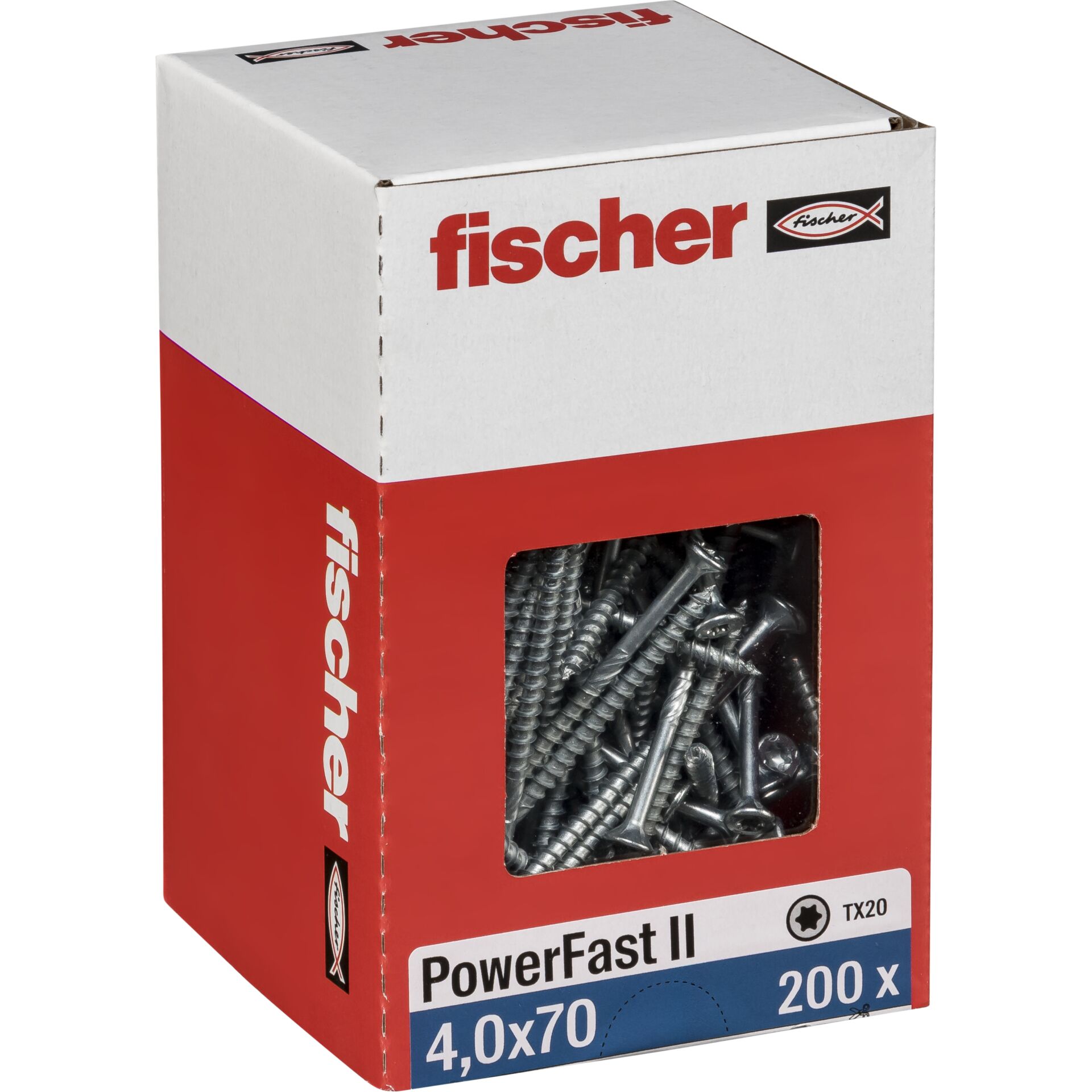 Fischer PowerFast II 4,0x70 SK TX TG blvz 200