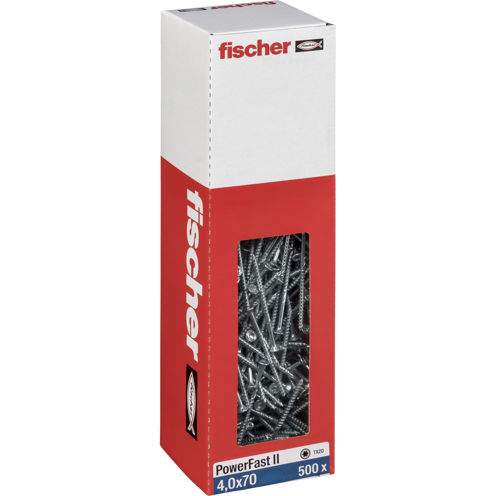 Fischer PowerFast II 4,0x70 SK TX TG blvz 500