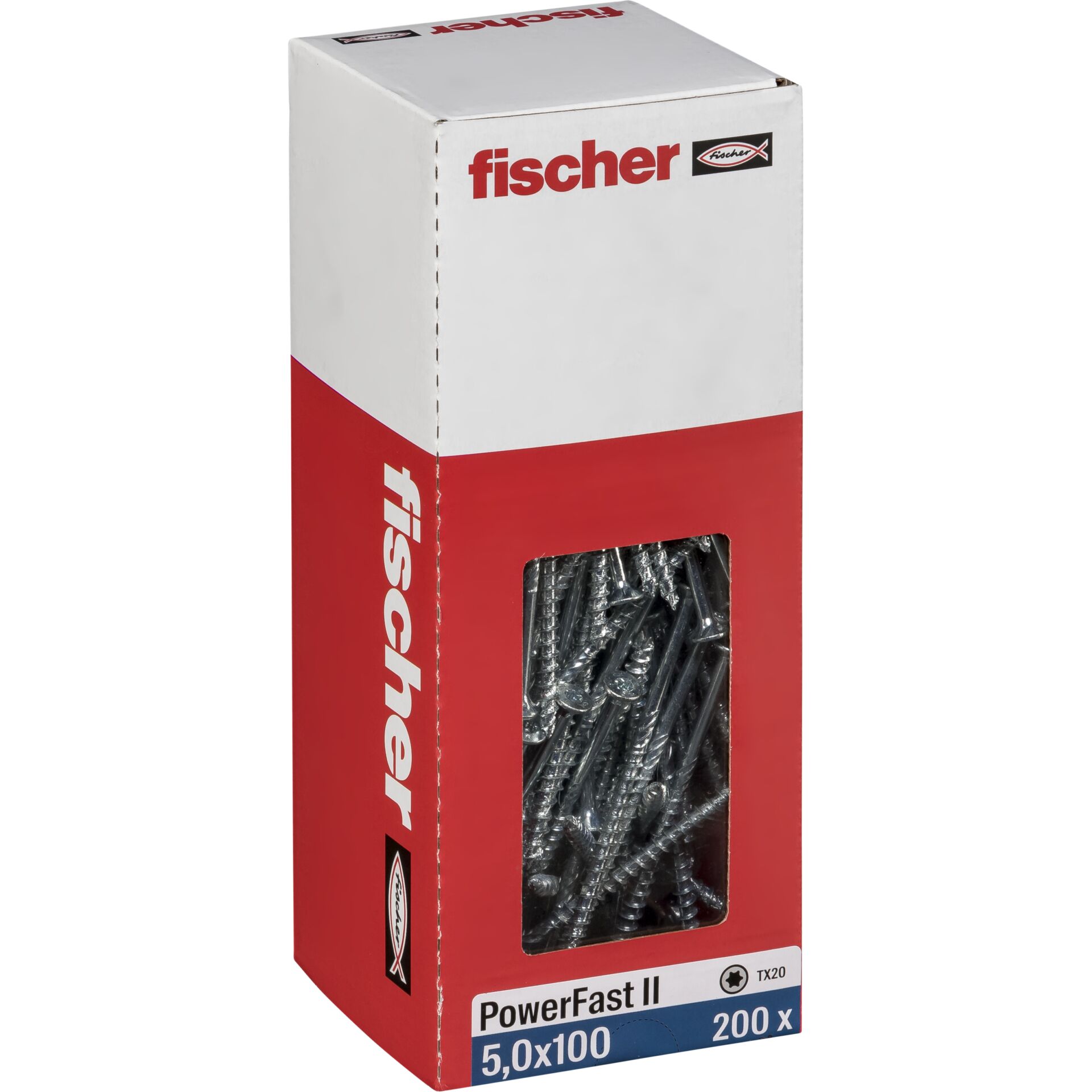 Fischer PowerFast II 5,0x100 SK TX TG blvz 200