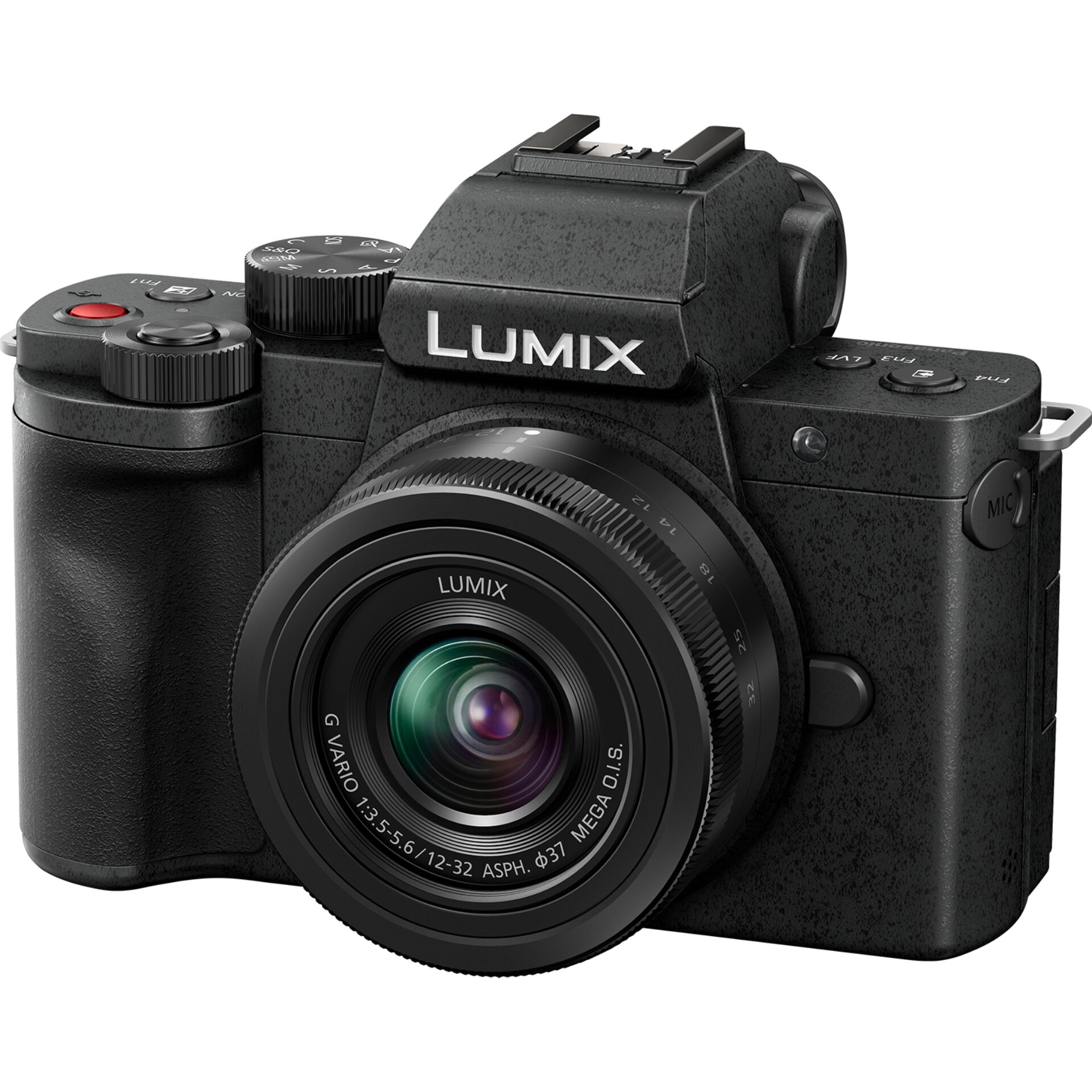 Panasonic Lumix DC-G100D nero + H-FS 12-32