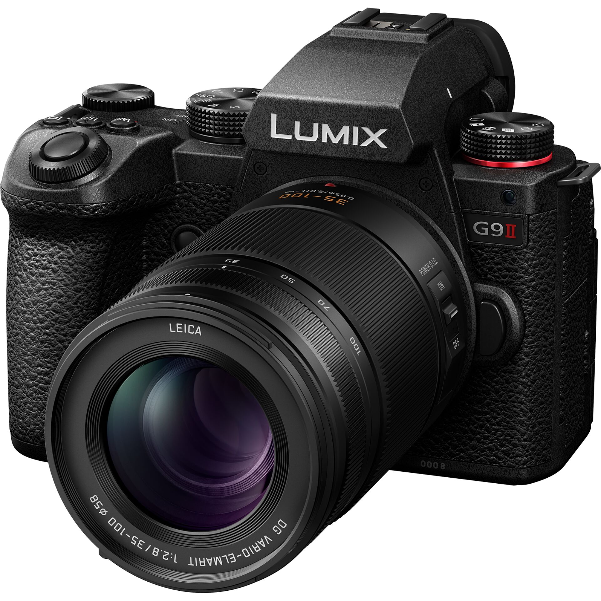 Panasonic Lumix DC-G100D nero + H-FS 12-32 + 35-100E