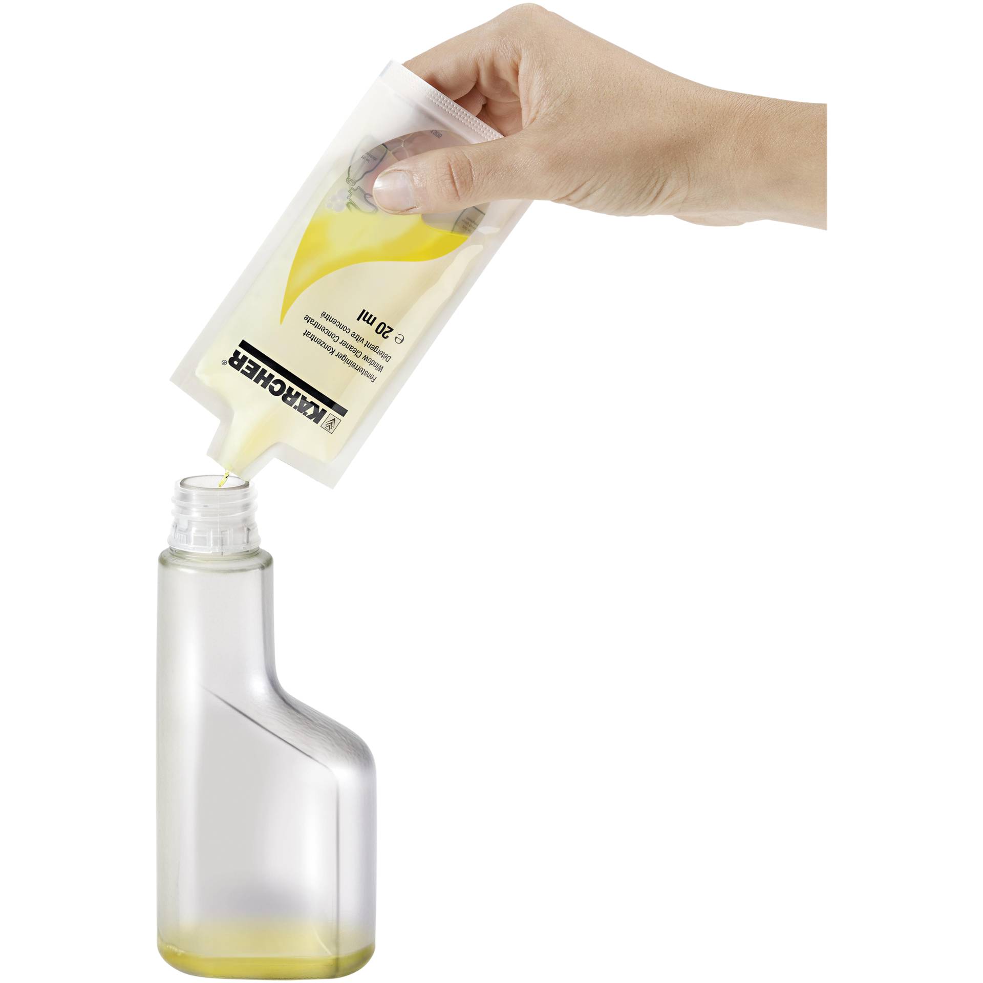 Kärcher Detergente per vetri concentrato 4 x 20 ml