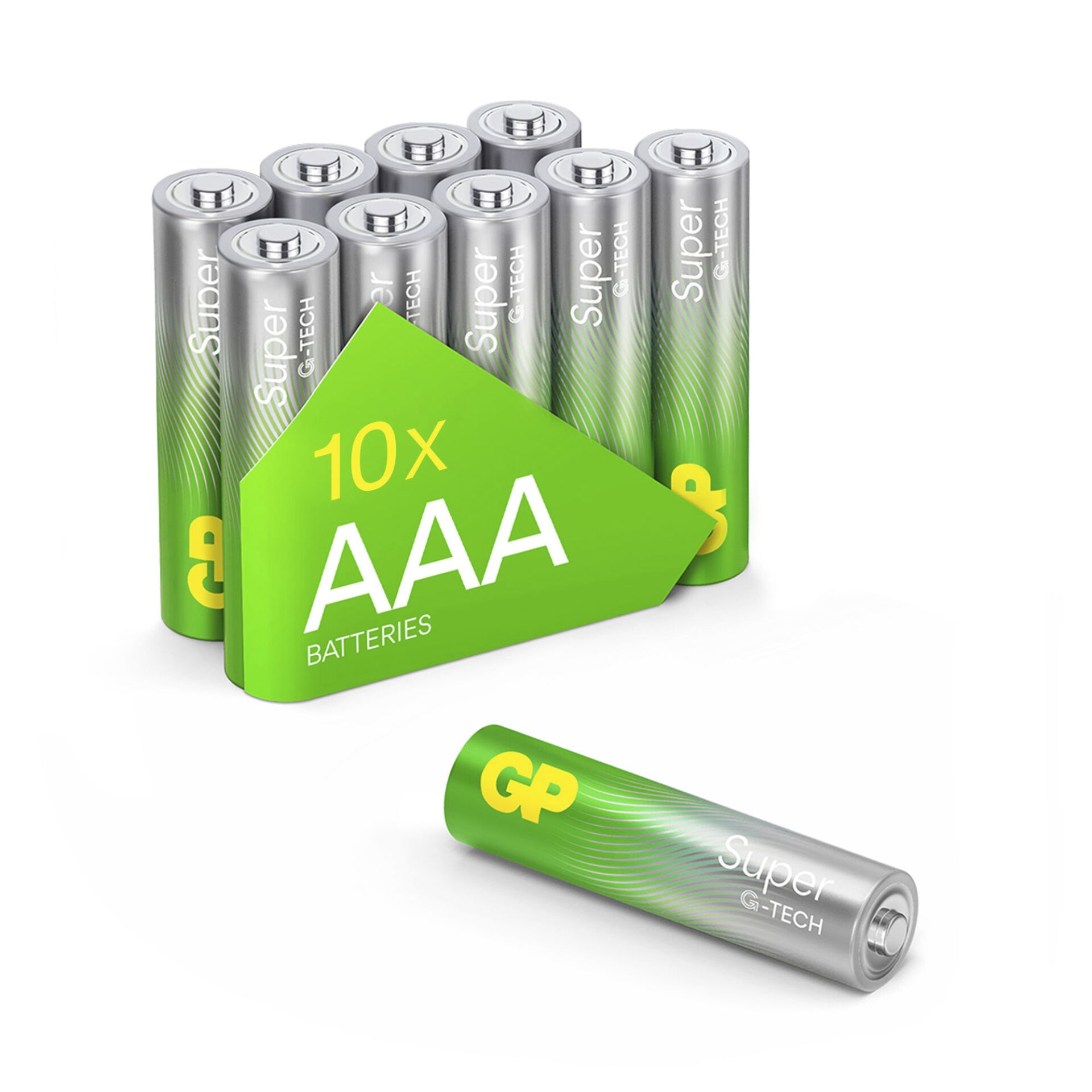 6+4 GP Super Alkaline 1,5V AAA Micro LR03    GPSUP24A997C10