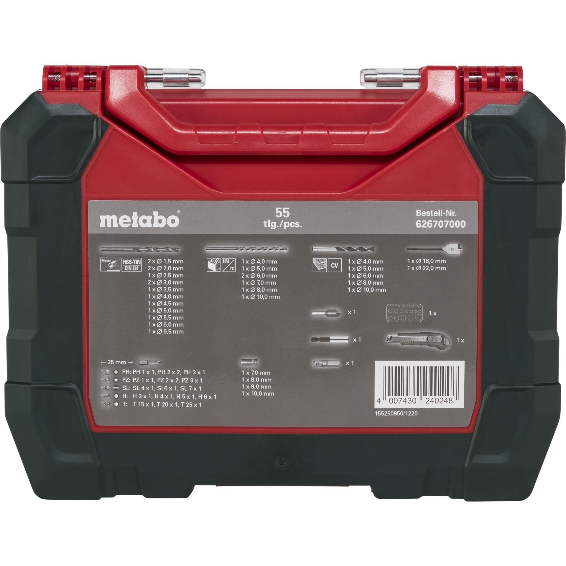 Metabo Accessory Kit SP 55-pcs.