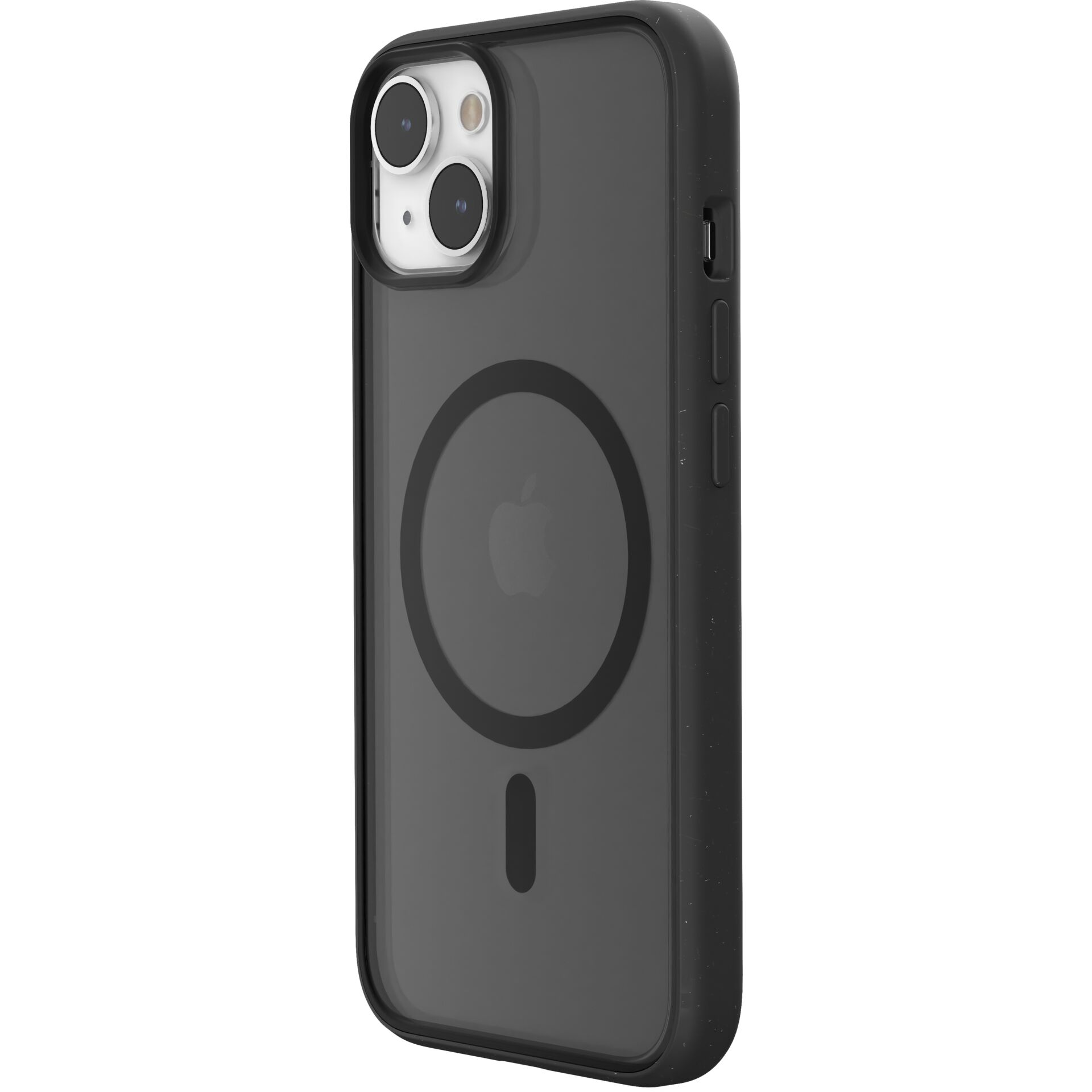 Woodcessories Clear Case MagSafe Matte Black iPhone 14