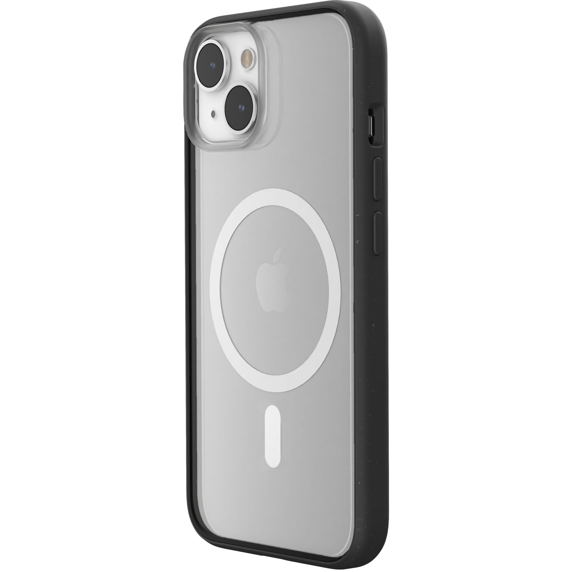 Woodcessories Clear Case MagSafe Black iPhone 14