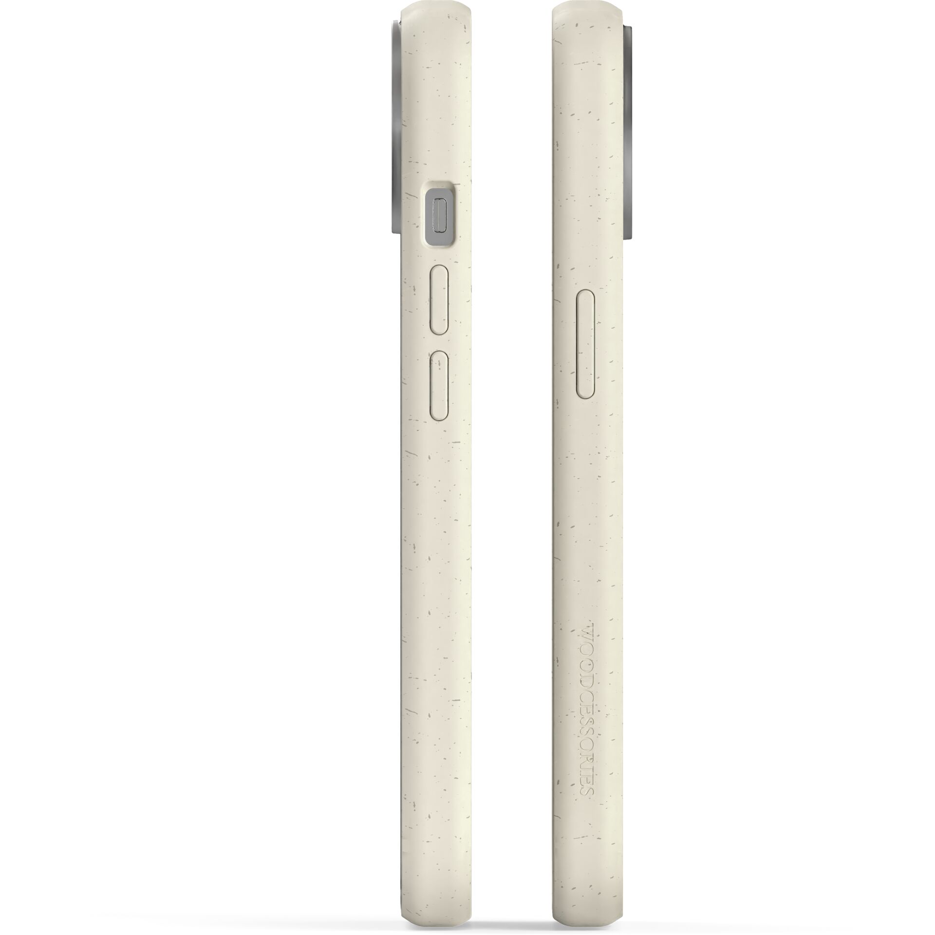 Woodcessories Clear Case MagSafe Offwhite iPhone 14