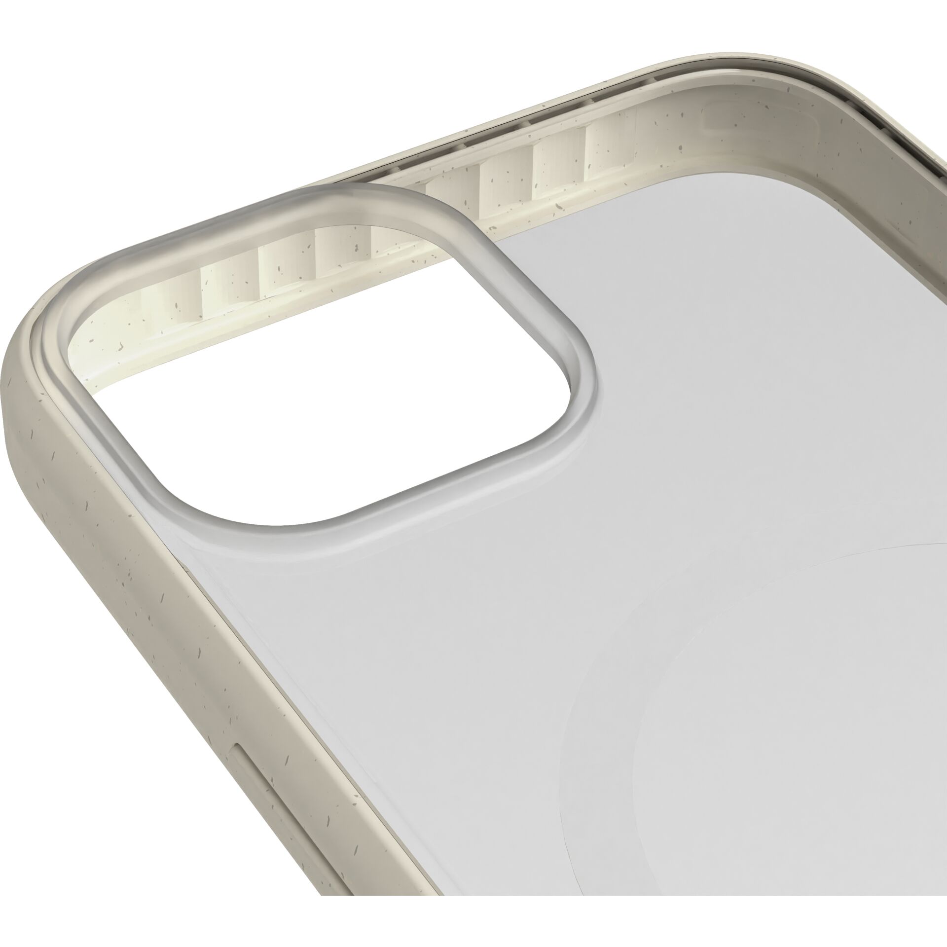 Woodcessories Clear Case MagSafe Offwhite iPhone 14