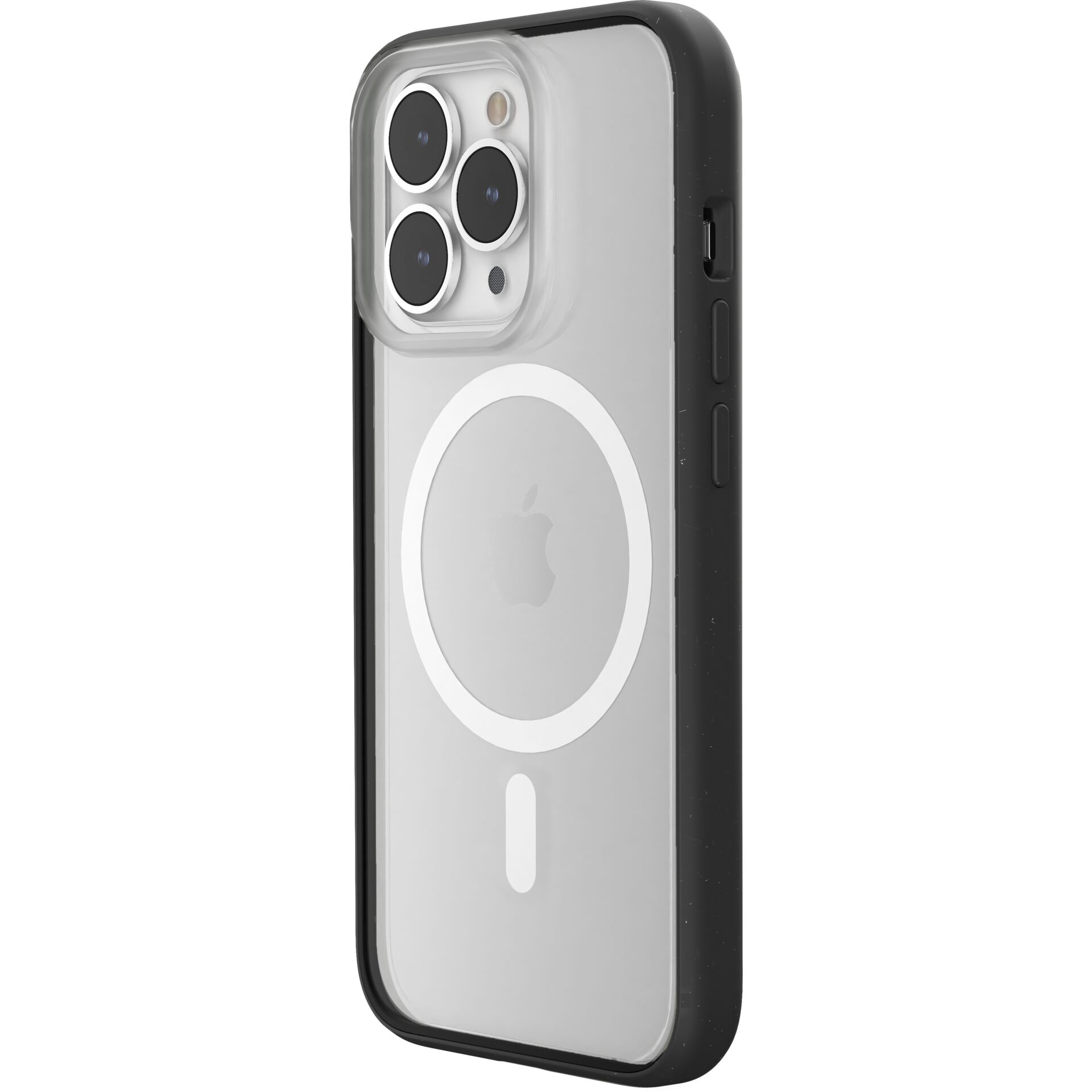 Woodcessories Clear Case MagSafe Black iPhone 14 Pro