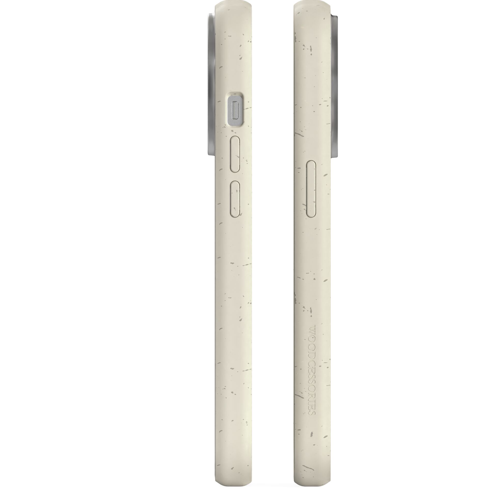 Woodcessories Clear Case MagSafe Offwhite iPhone 14 Pro