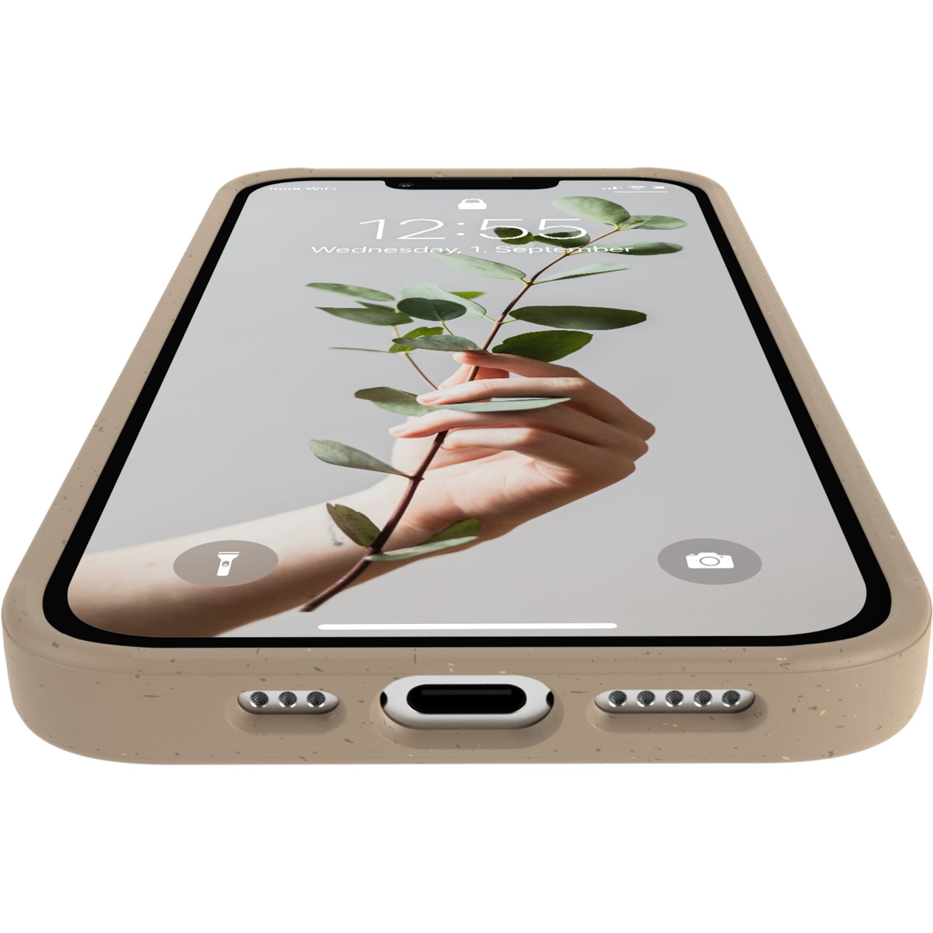 Woodcessories Bio Case MagSafe Taupe iPhone 14