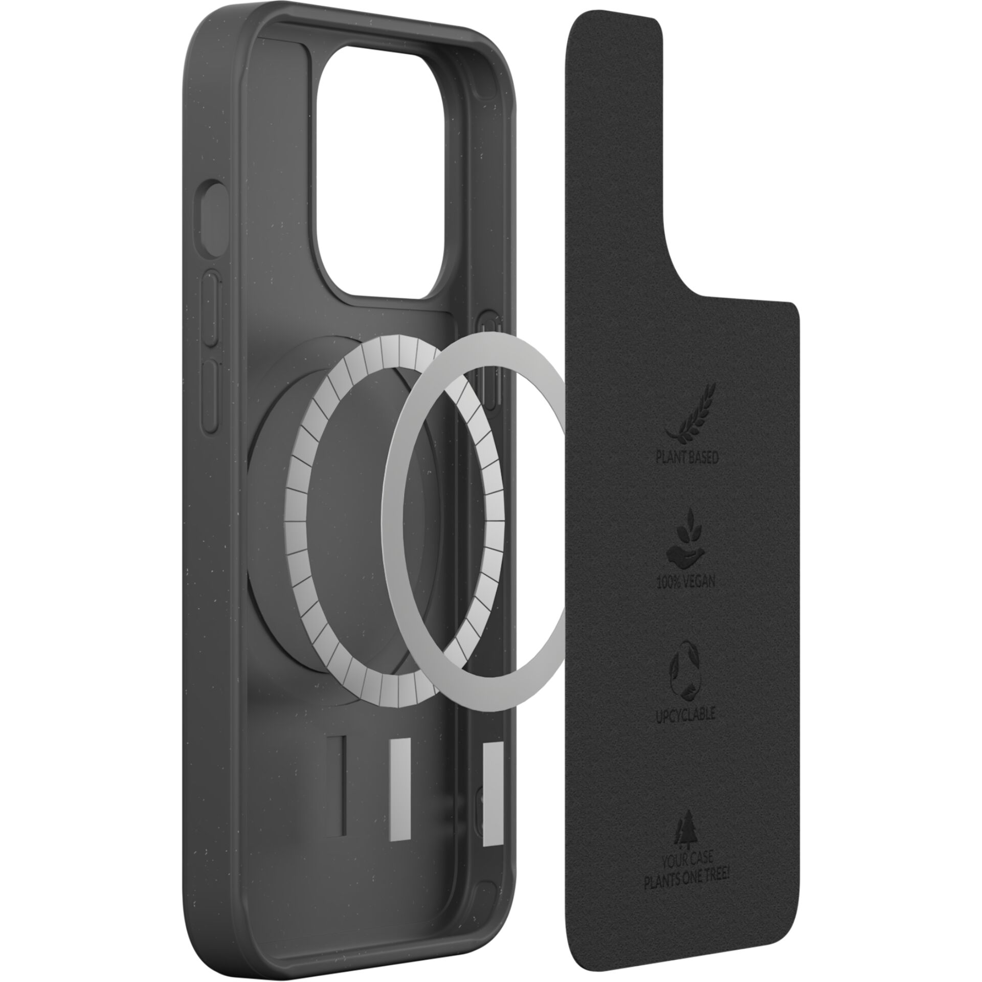 Woodcessories Bio Case MagSafe Black iPhone 14 Pro