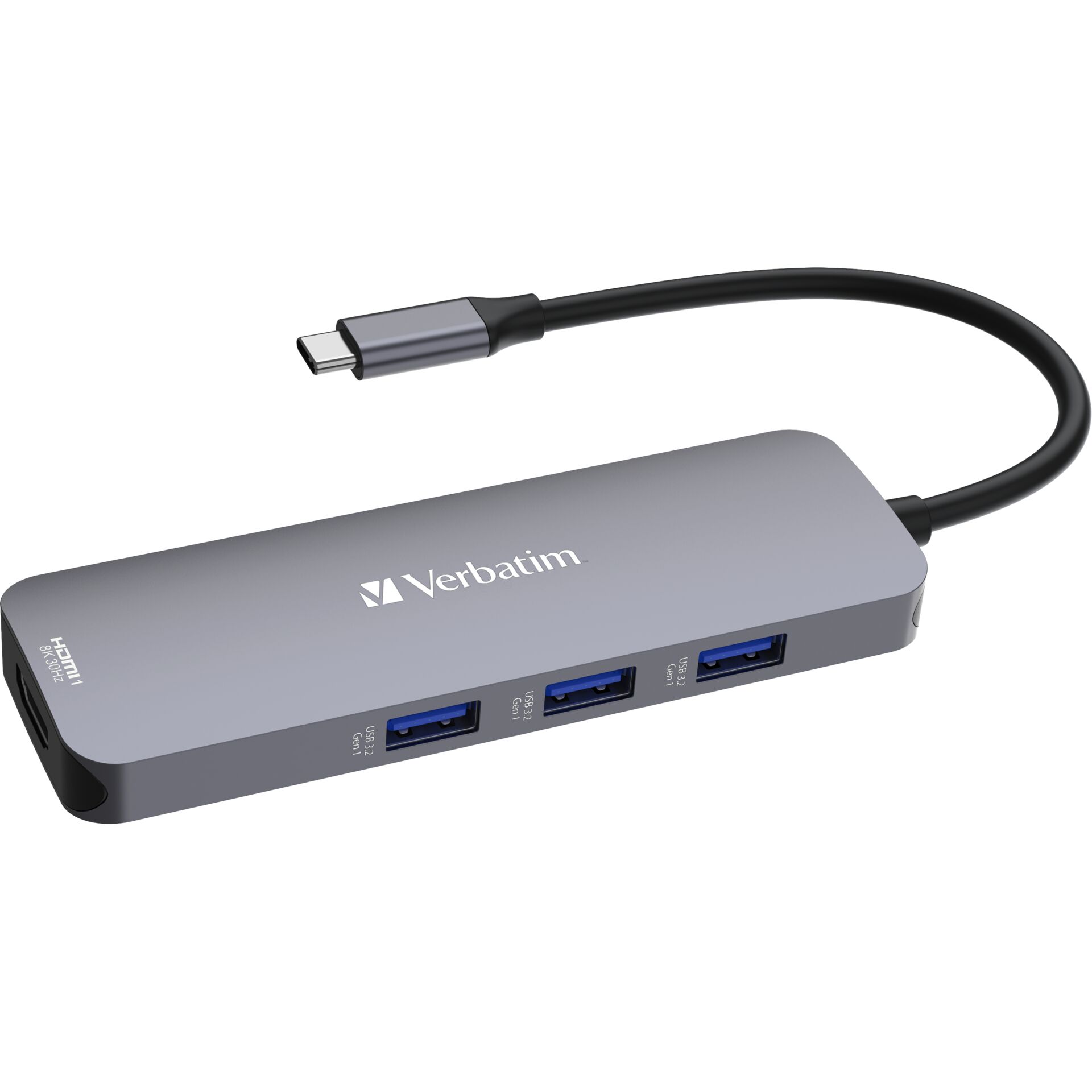Verbatim USB-C Pro Multiport Hub 8 Port CMH-08