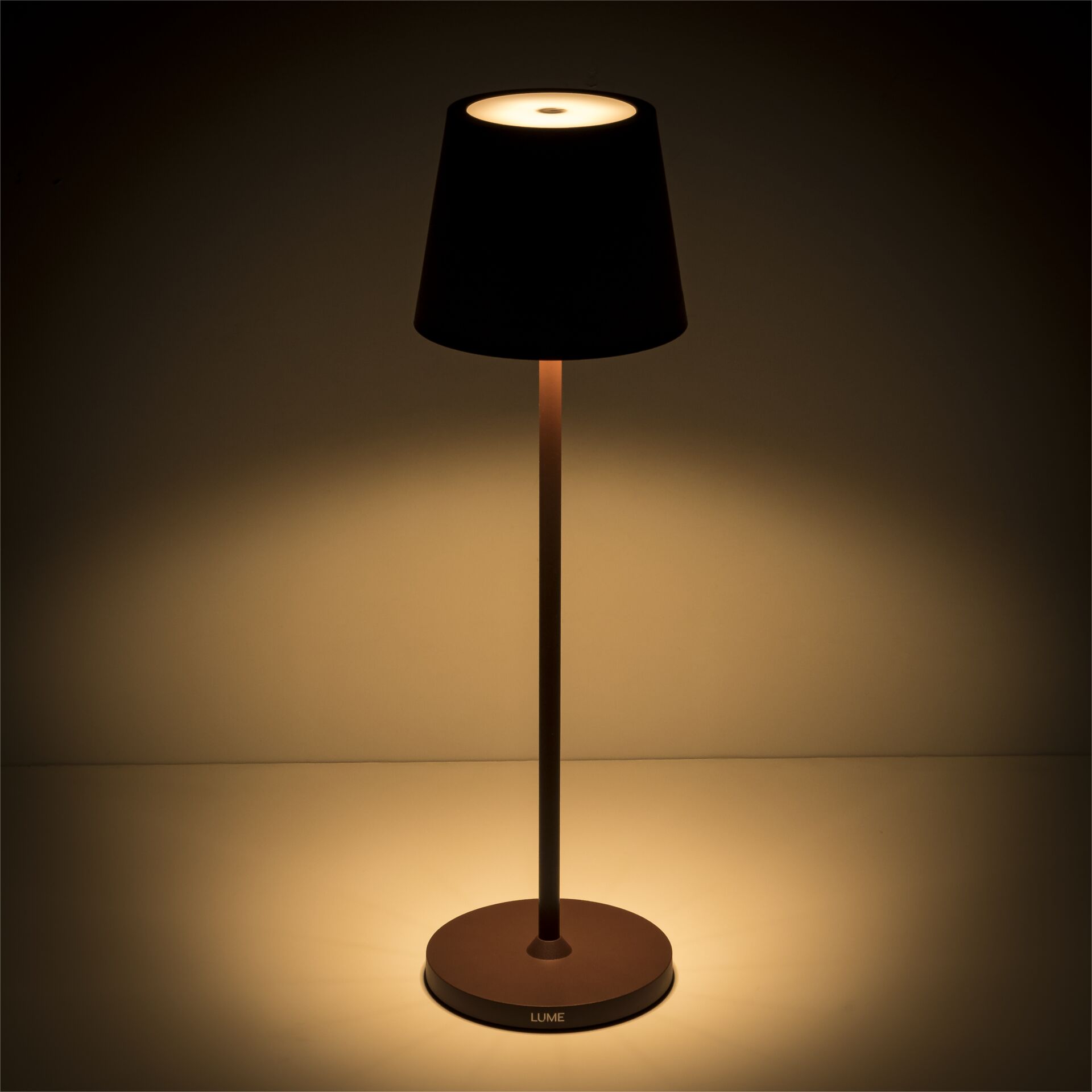 Century LED lamp. tav. LUME Plus corten 2,2W 2700K Dimm. IP5