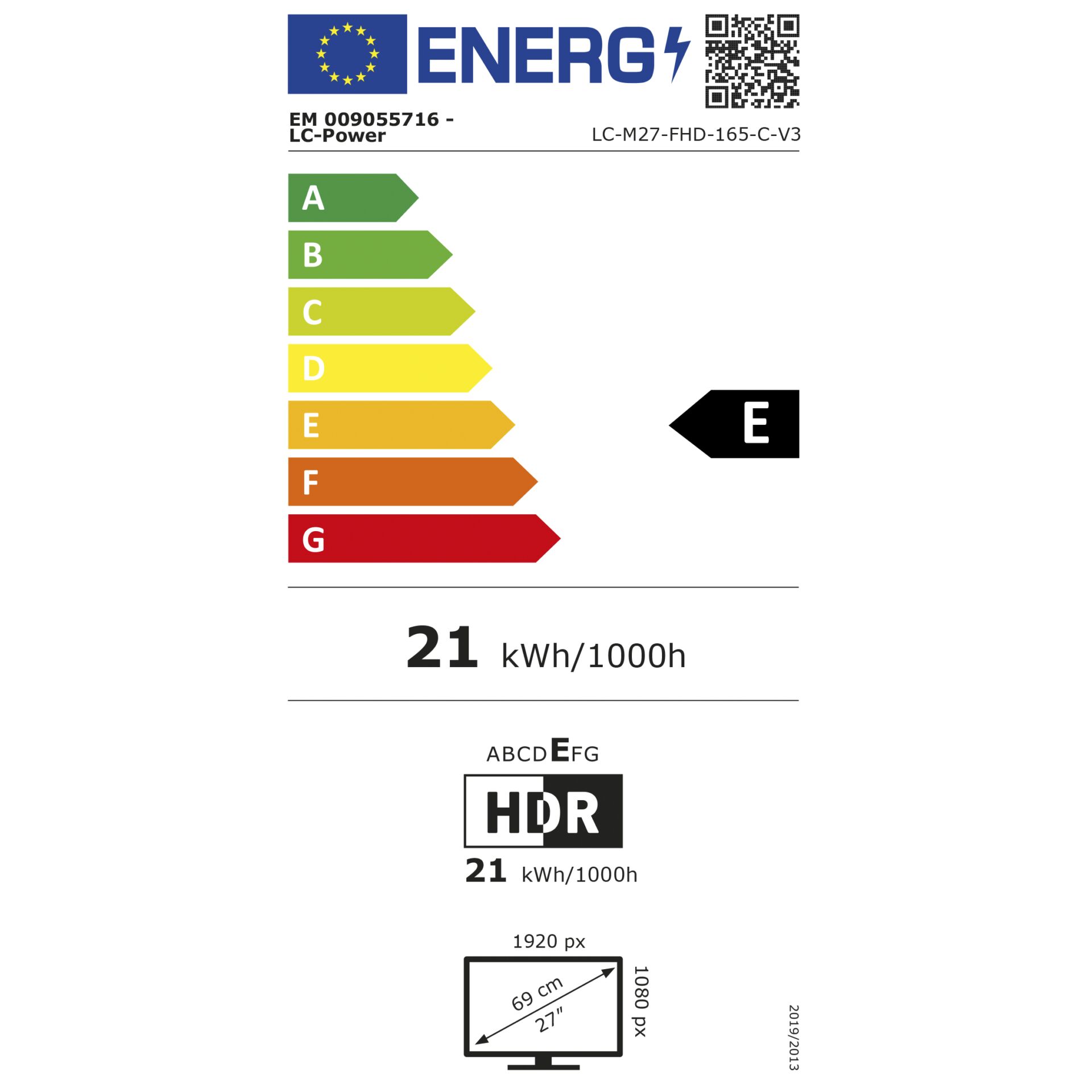 LC-POWER LC-M27-FHD-165-C-V3