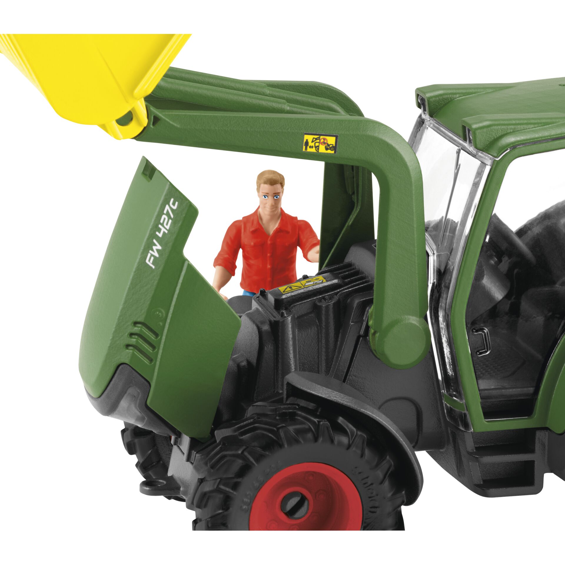 Schleich Farm World        42608 Traktor mit Anhänger