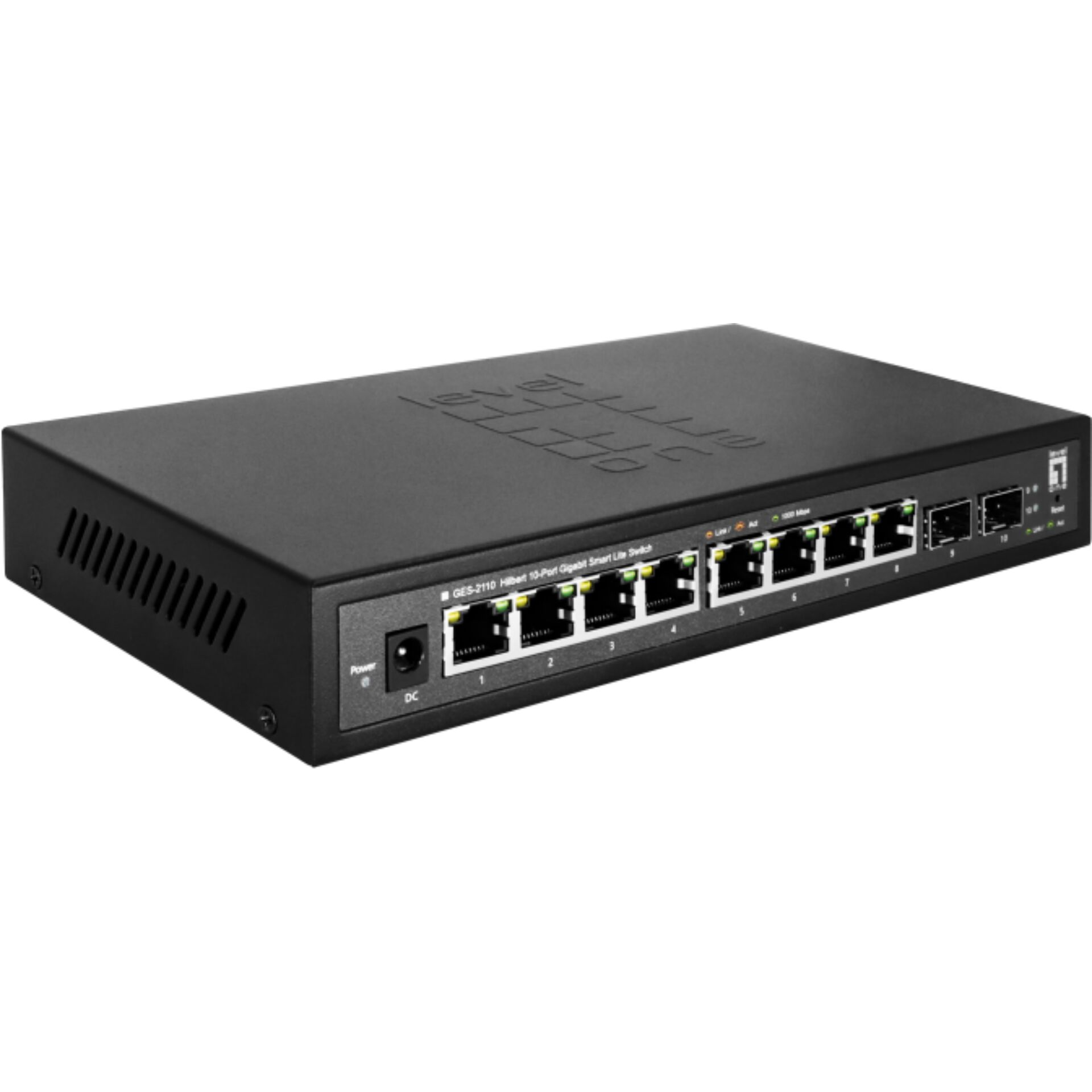 Level One GES-2110 Hilbert 10Port Gb Smart Lite Sw