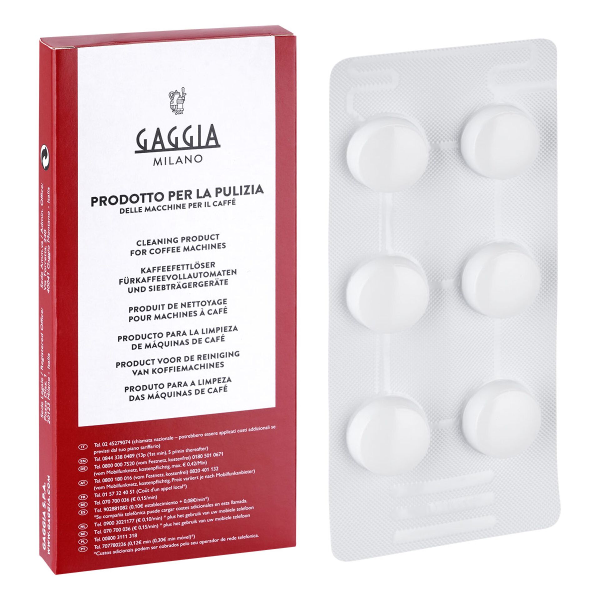 Gaggia Cleaning Tablets 6 pcs.