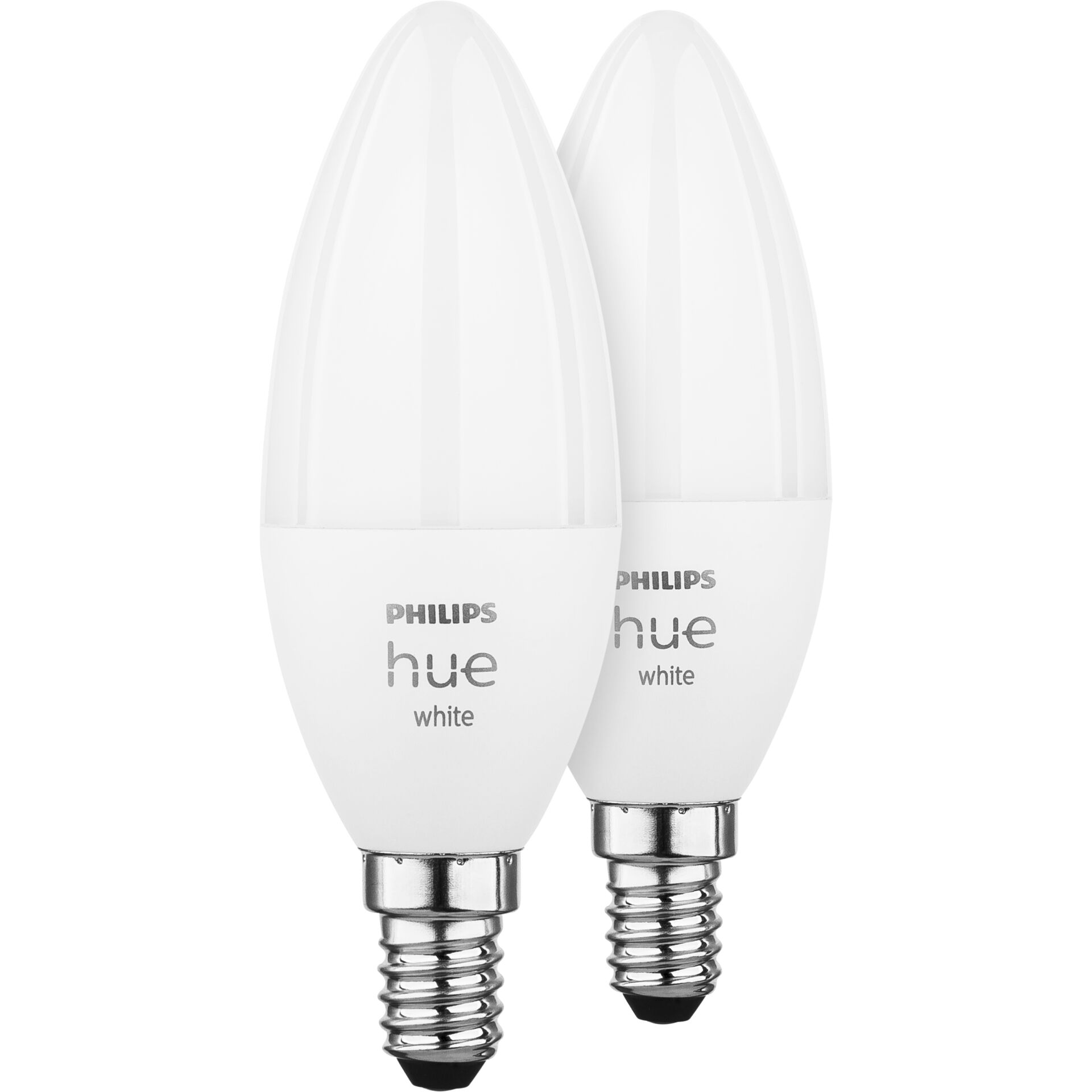 Philips Hue LED lampada E14 2pz kit 5,5W 470lm bianco
