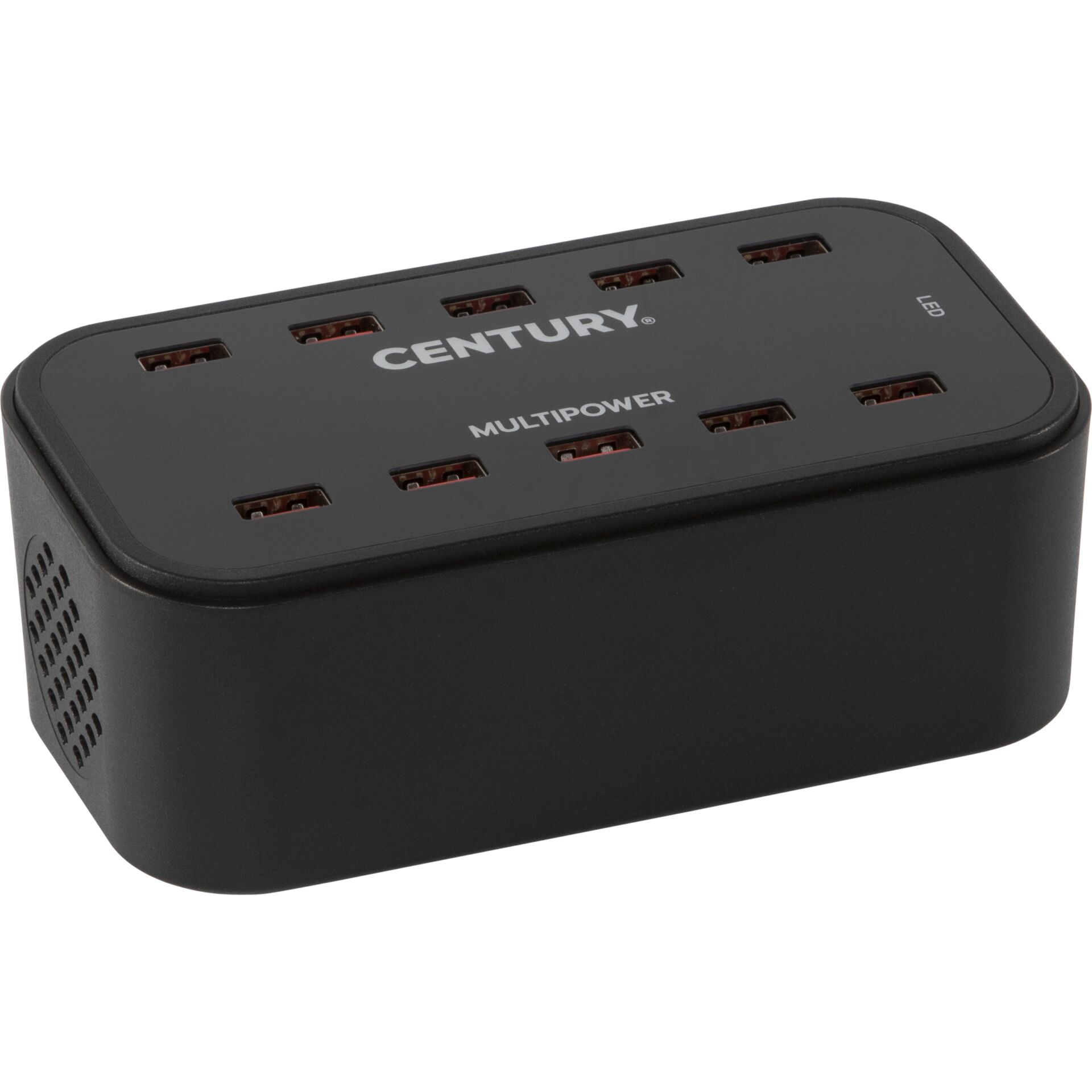 Century MULTIPOWER 10-fold USB Charger 100-240V 100W IP20