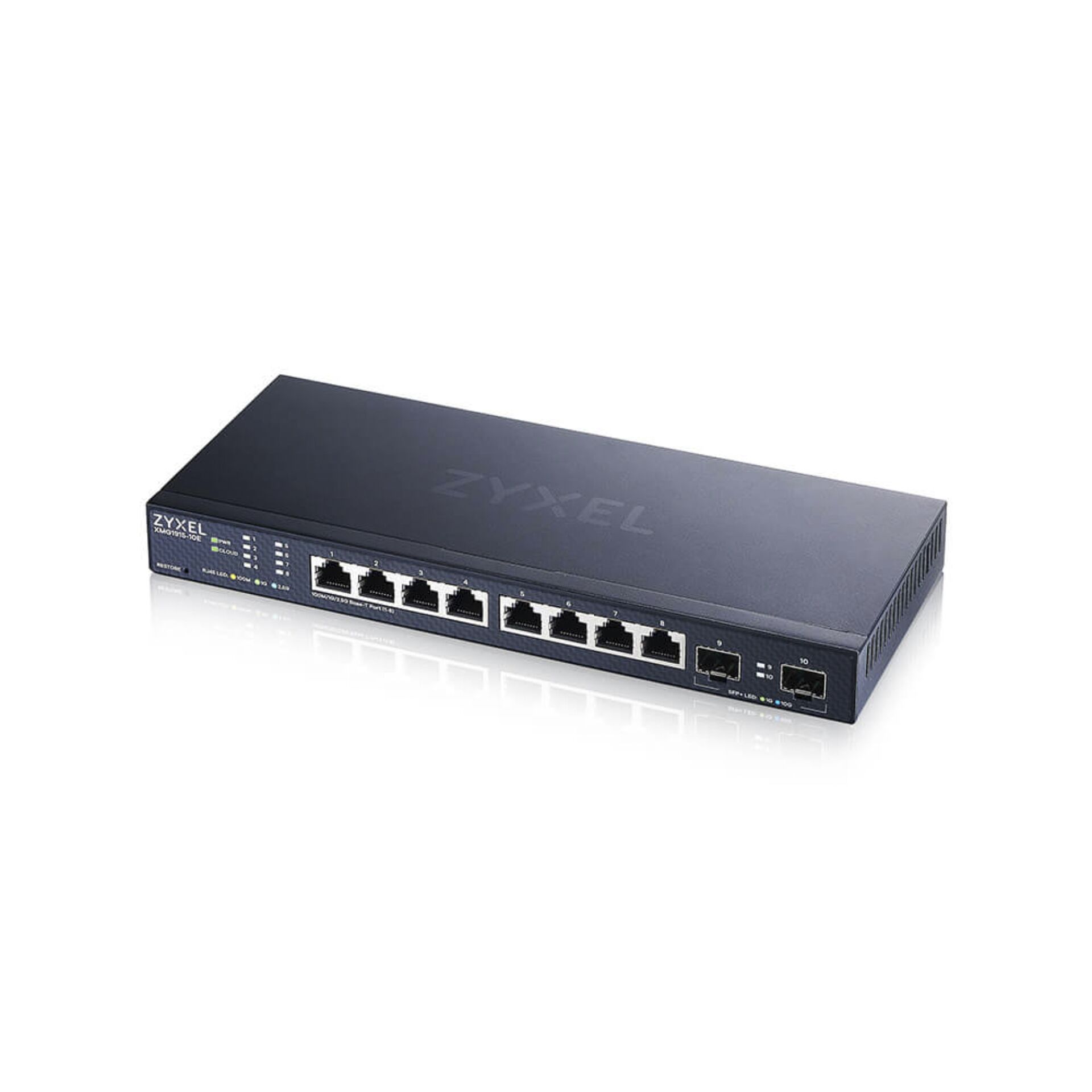 Zyxel XMG1915-10E 8 Port 2.5GbE 2SFP+ Smart Switch NebulaFle