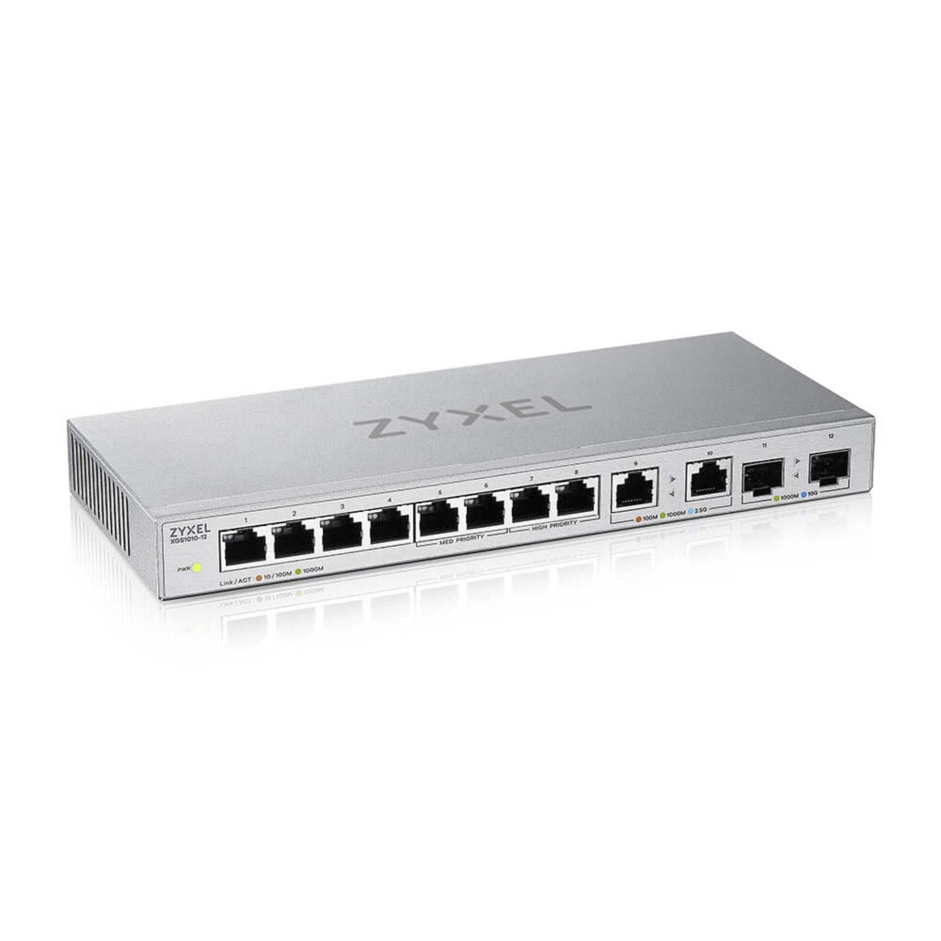 Zyxel XGS1010-12 MultiGig V2 10 Port MultiGig Switch