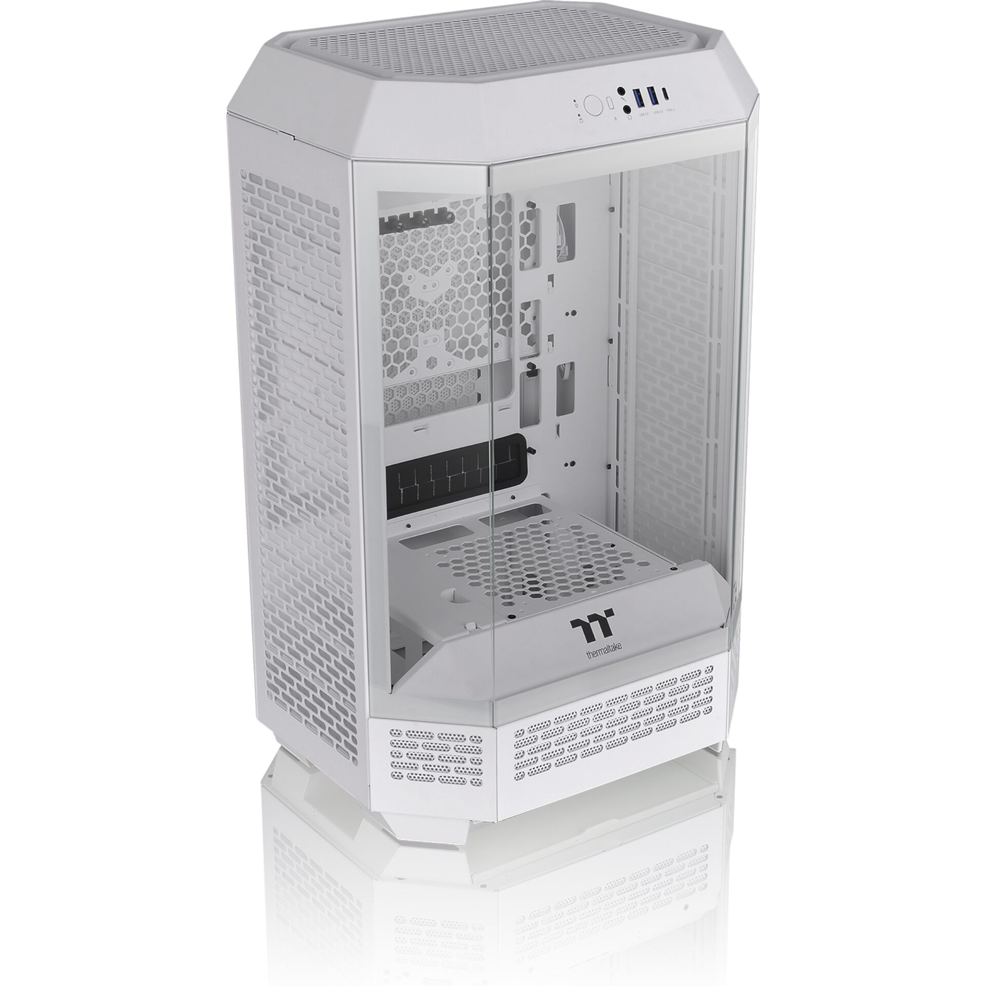 Thermaltake The Tower 300 Snow bianco