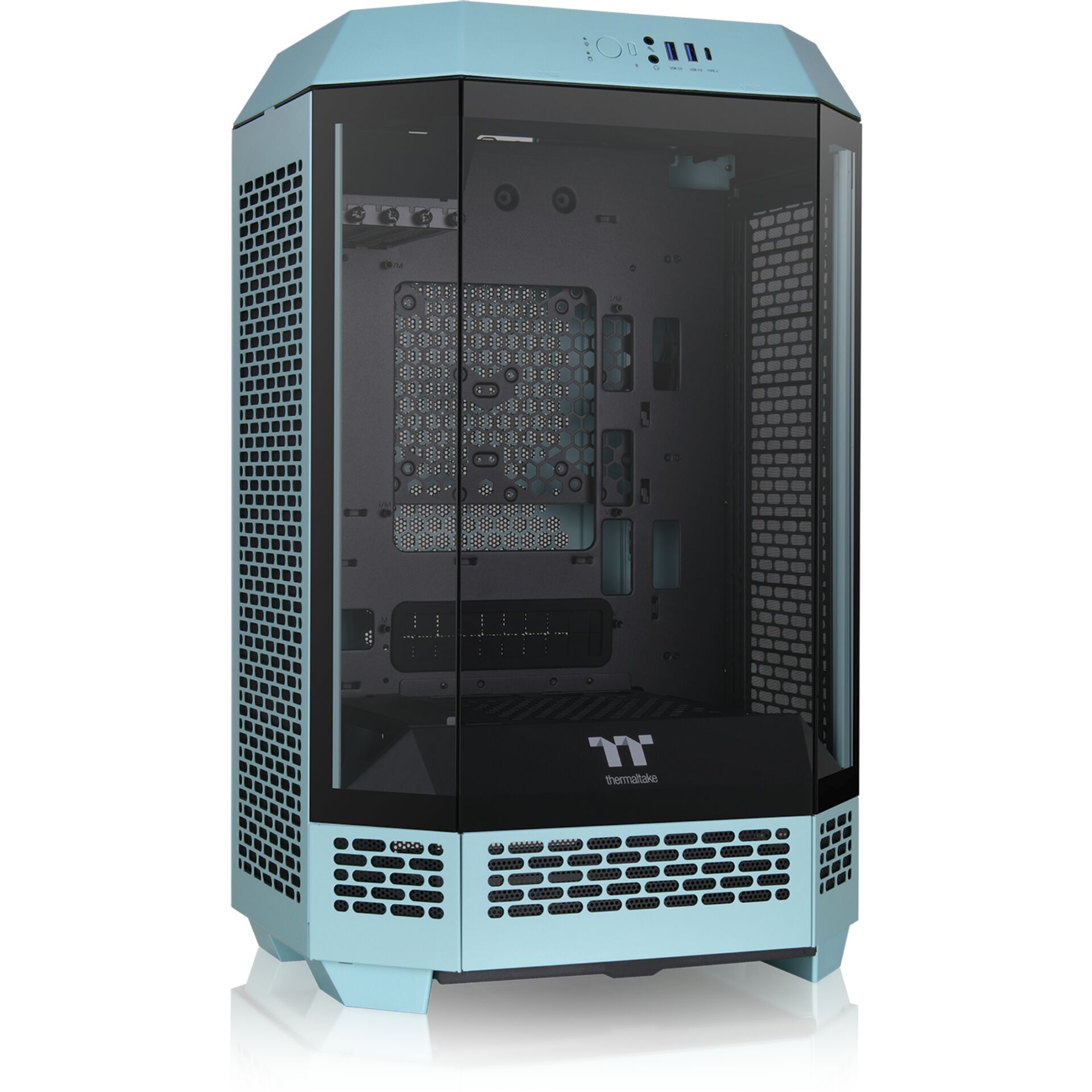 Thermaltake The Tower 300 turchese
