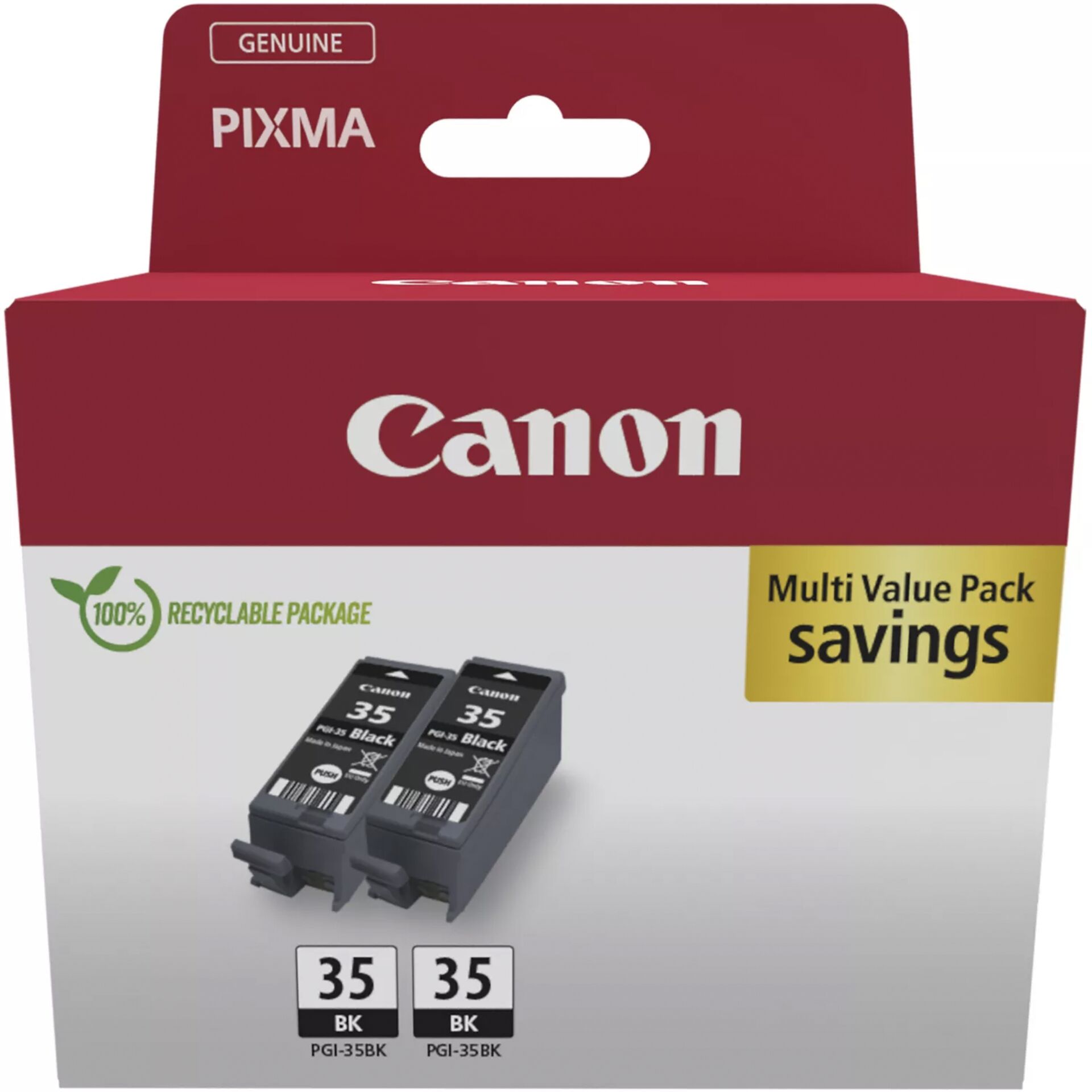 Canon PGI-35 BK nero Twin Pack