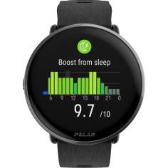 Polar Ignite 3 Titanium Silicone Band black 2