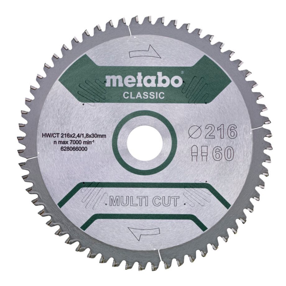 Metabo MultiCutClassic 216x30,60 FZ/TZ 5neg