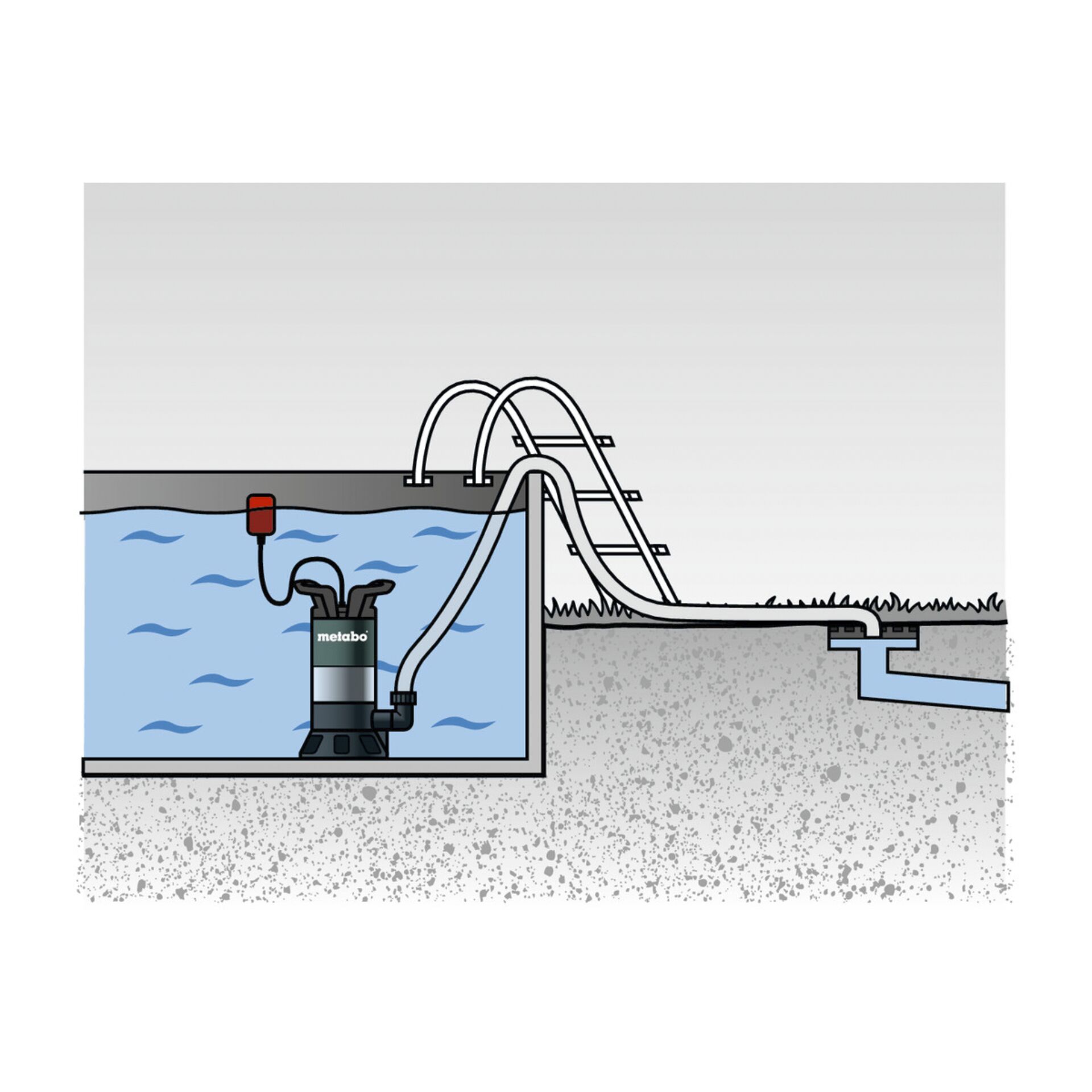 Metabo PS 18000 SN Submersible Dirty Water Pump