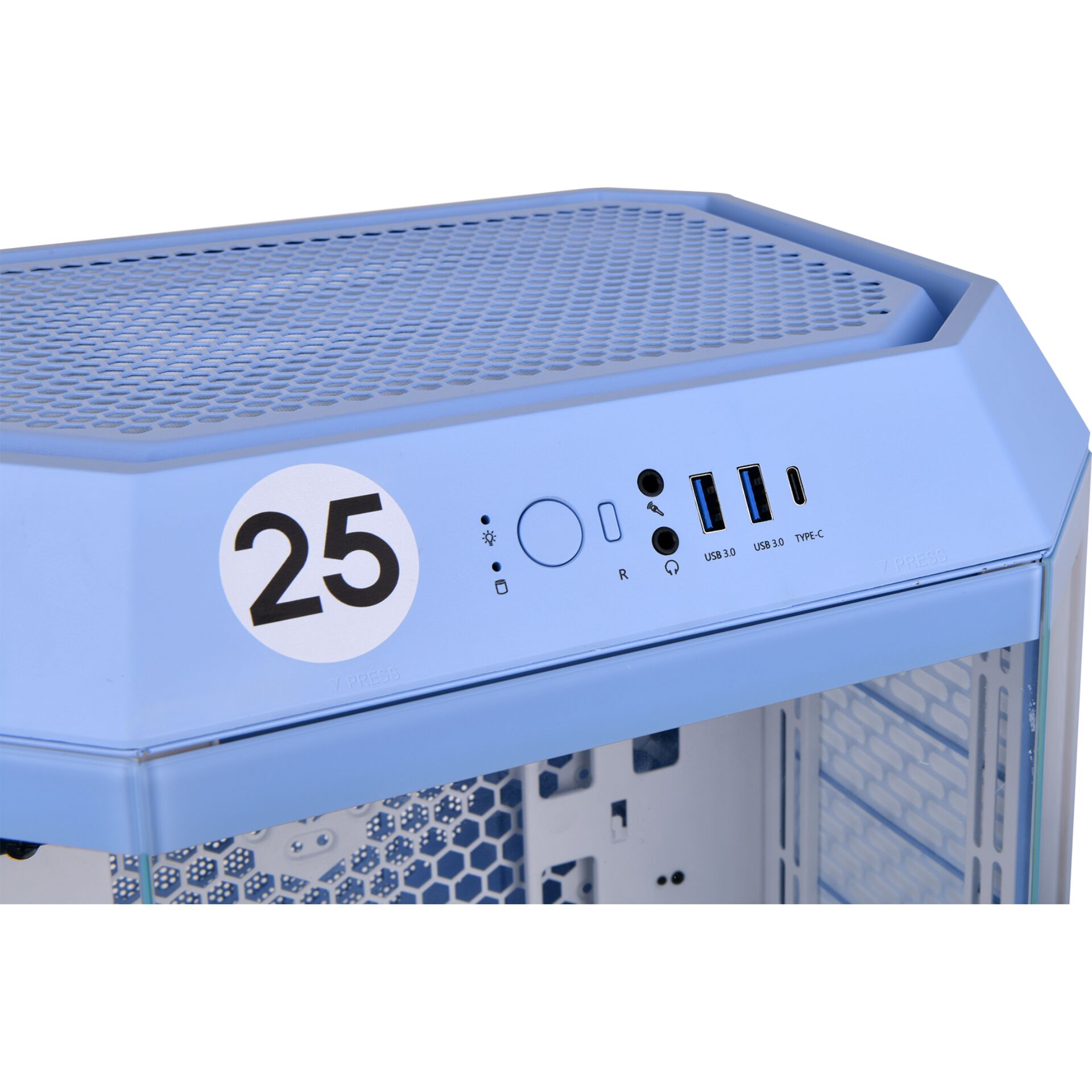 Thermaltake The Tower 300 Hydrangea Blue