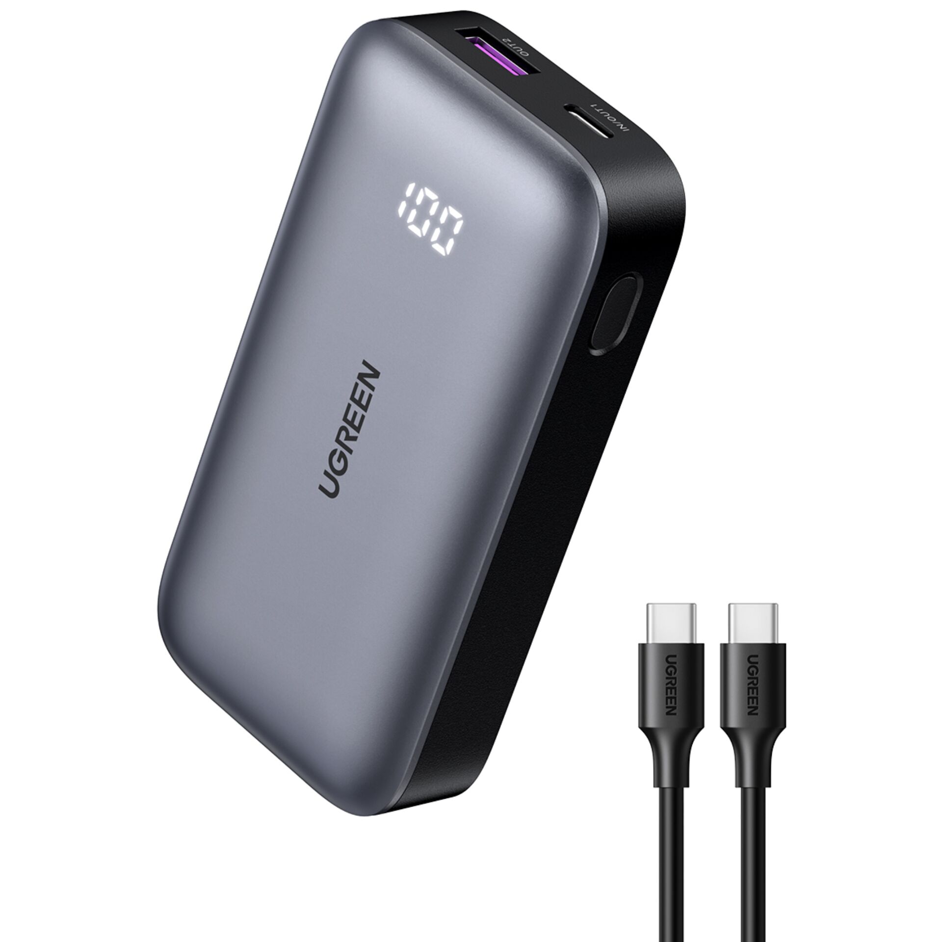 UGREEN 10000mAh Mini Powerbank Quick Charging 30W