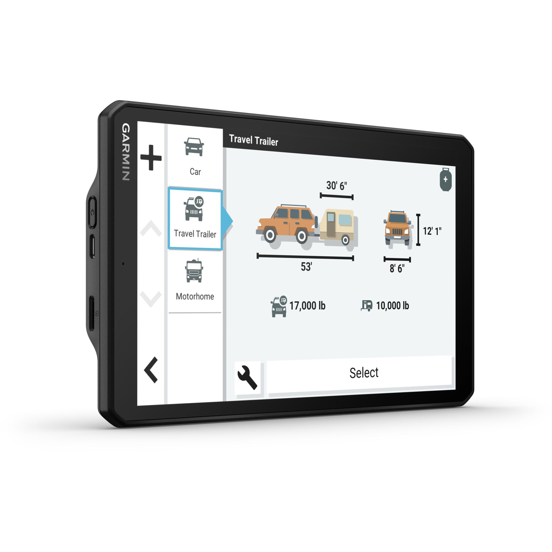 Garmin Camper 895