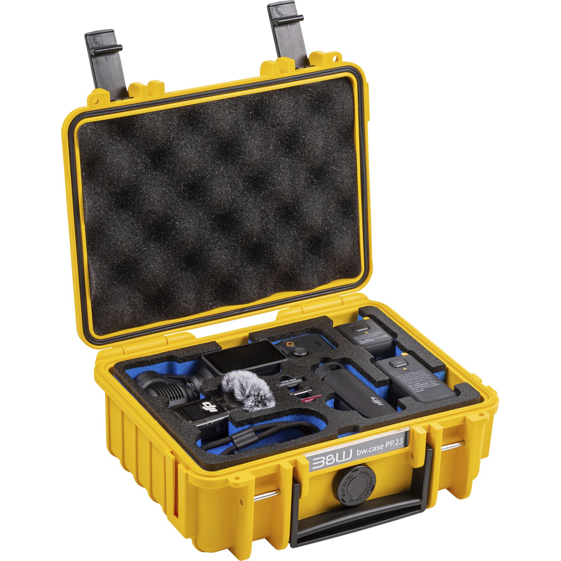 B&W gimbal.case PP.23 giallo per DJI Osmo Pocket 3