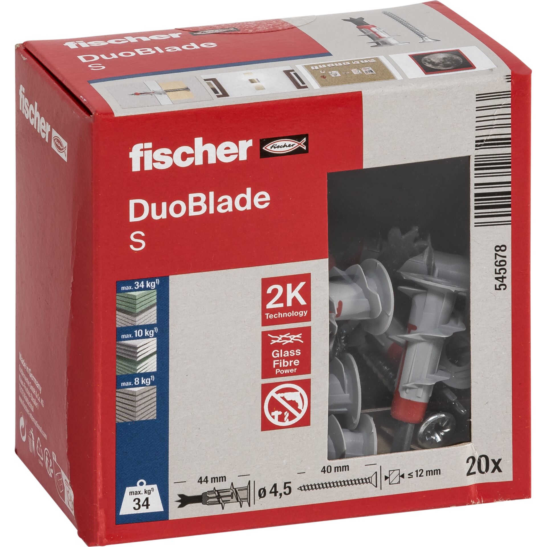 Fischer DUOBLADE S 20 pz.