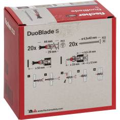 Fischer DUOBLADE S 20 pz. 2