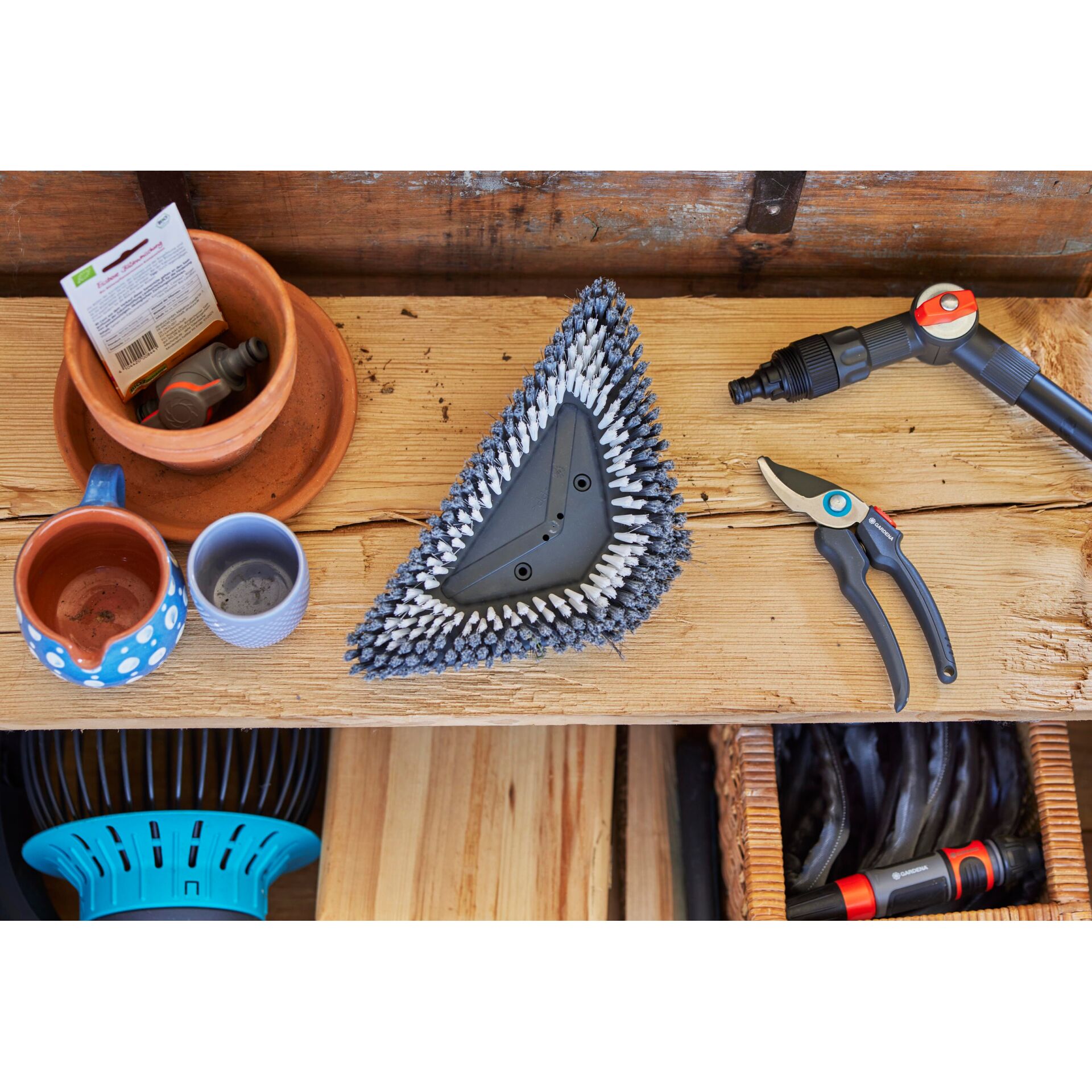 Gardena Cleansystem Brush Hard Flex