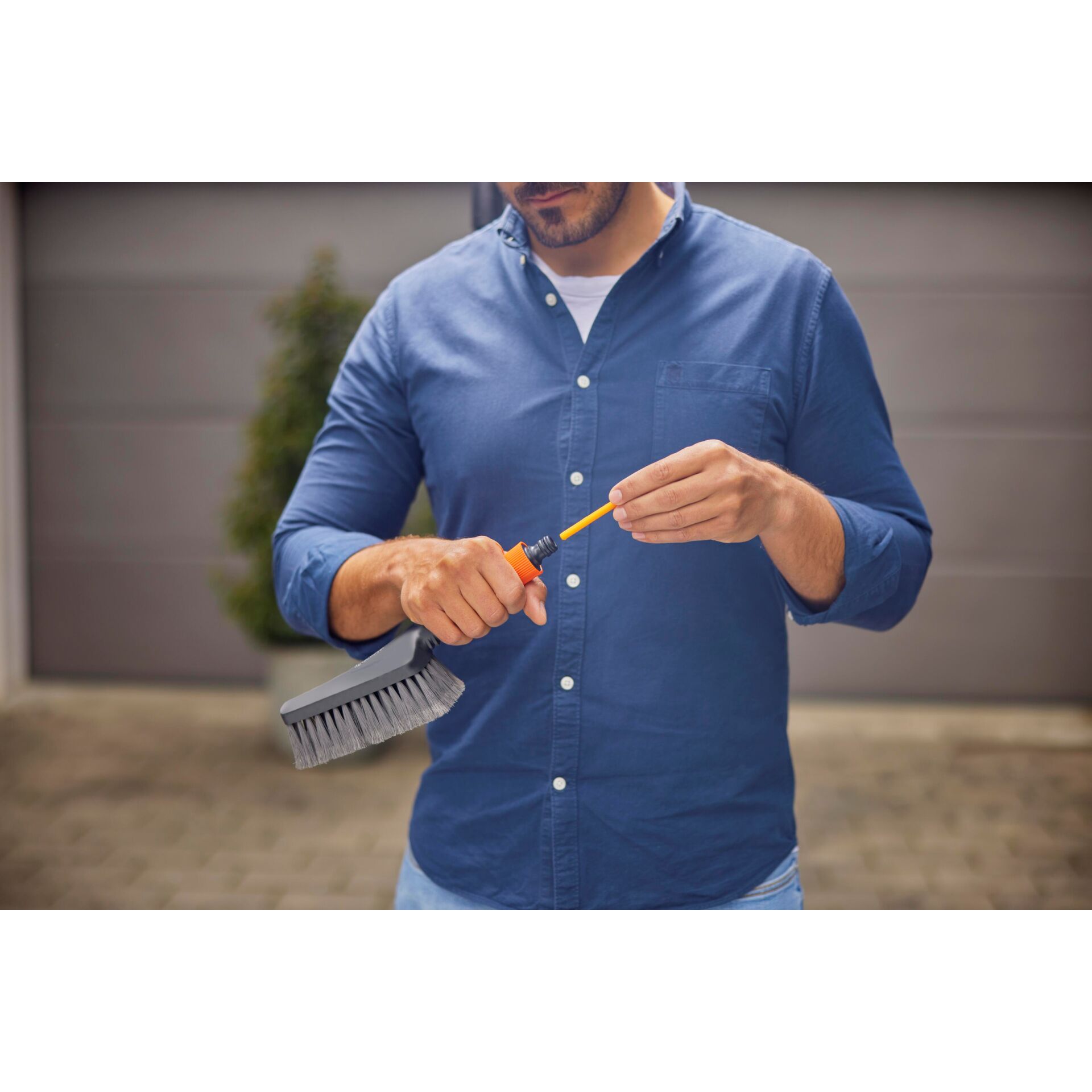 Gardena Cleansystem spazzola m.M morbida