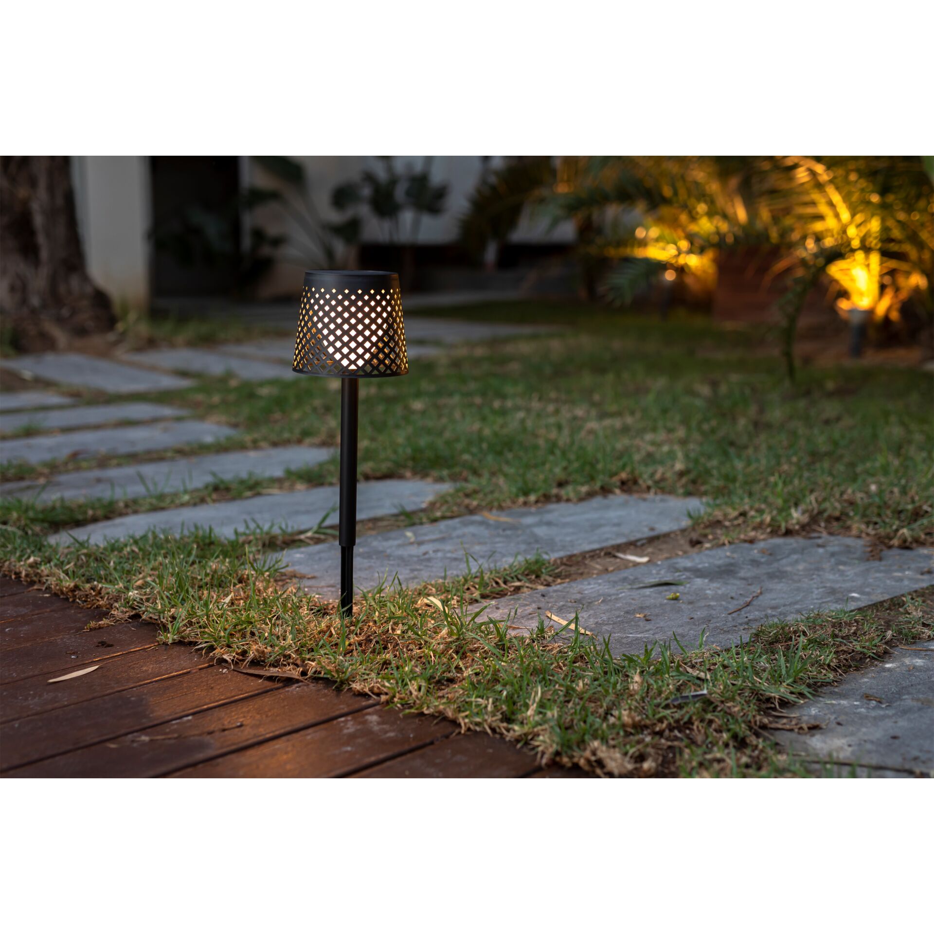 New Garden GRETA SOLAR+BATTERY nero