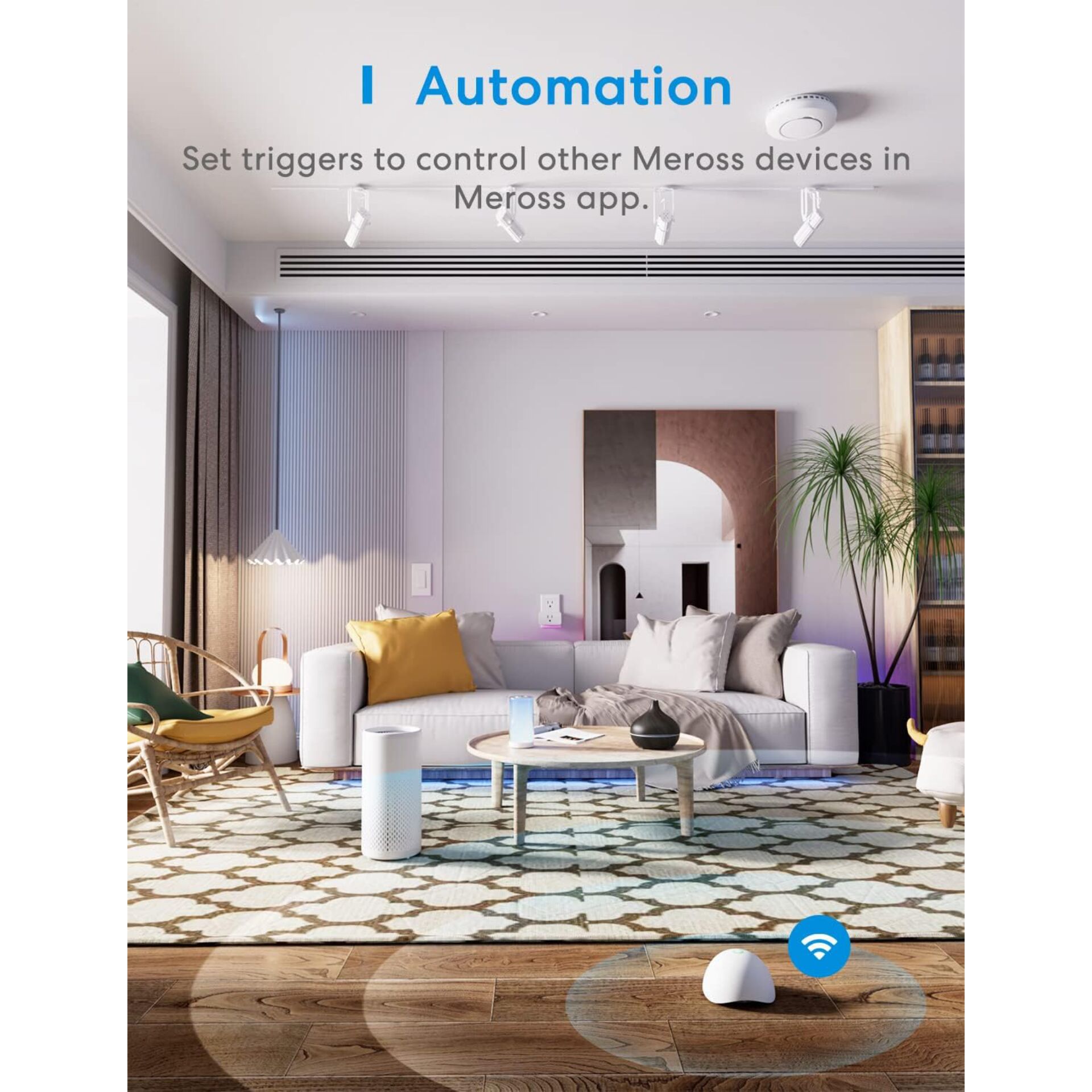 Meross Smart Wassermelder Starter Kit Inkl. Hub