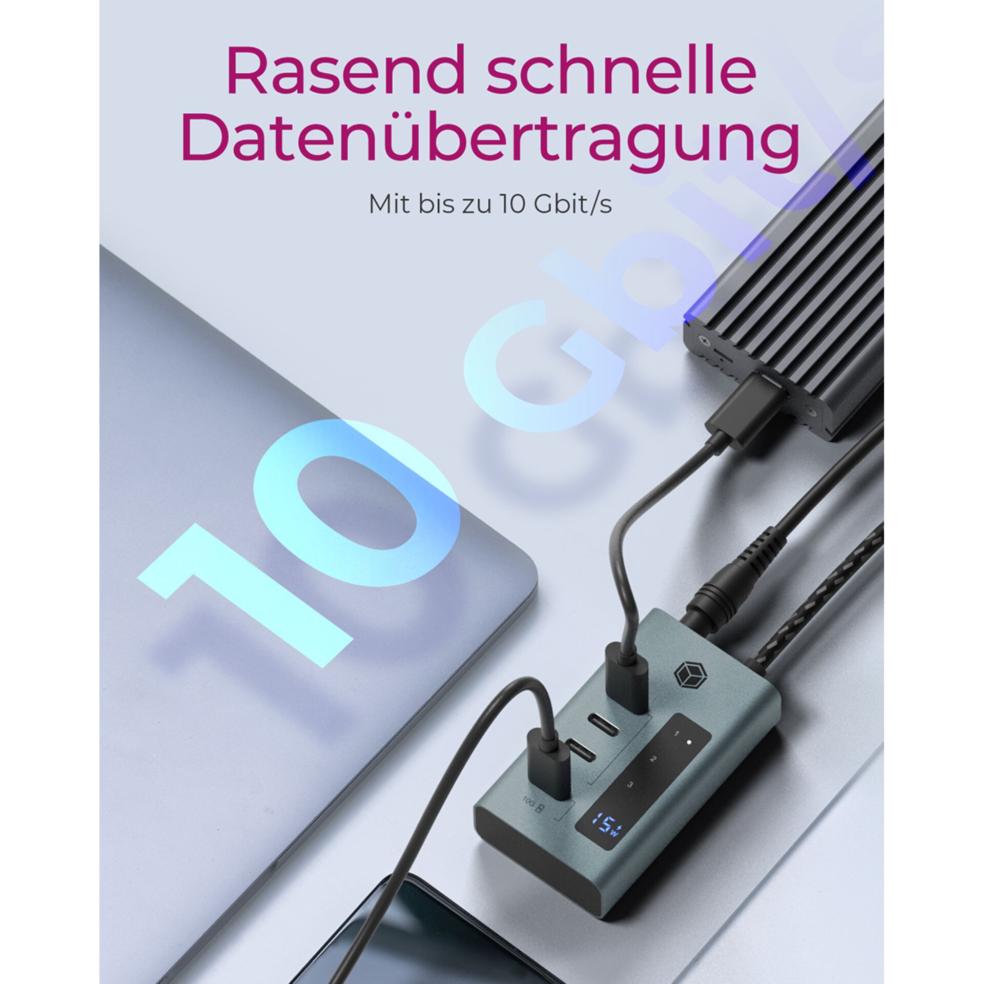 Raidsonic IB-HUB1454-C31
